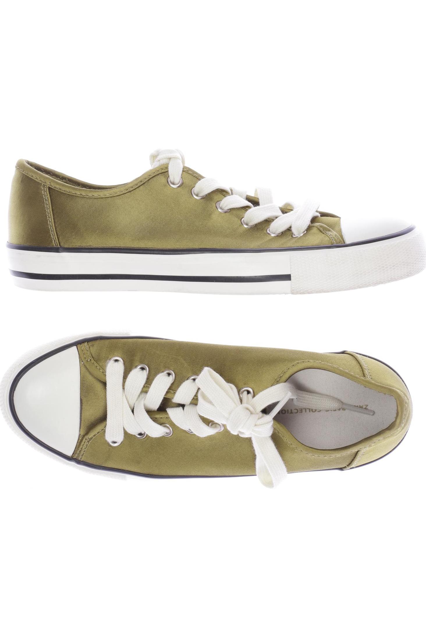 

ZARA Damen Sneakers, grün