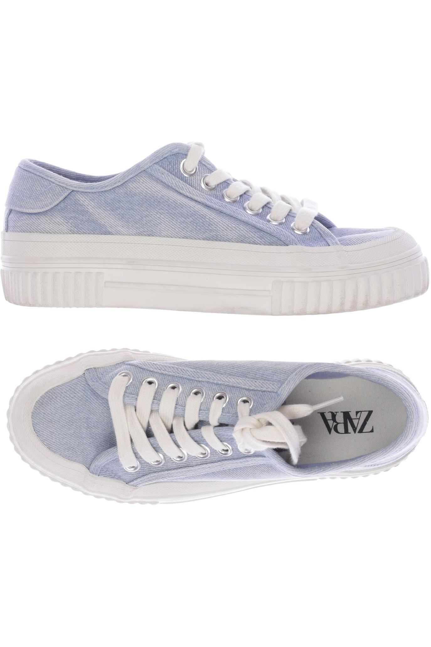 

ZARA Damen Sneakers, blau