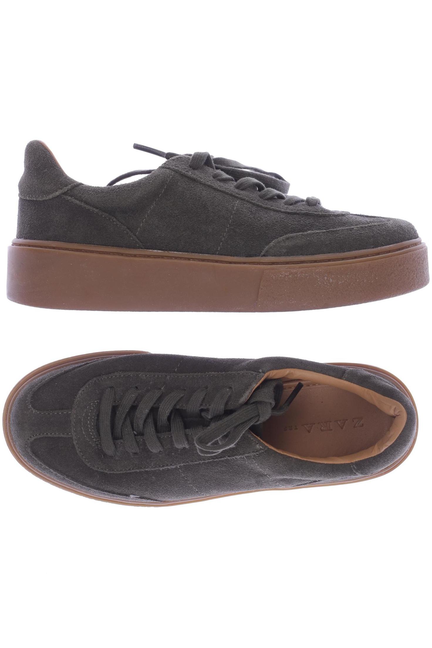 

Zara Damen Sneakers, grün, Gr. 36