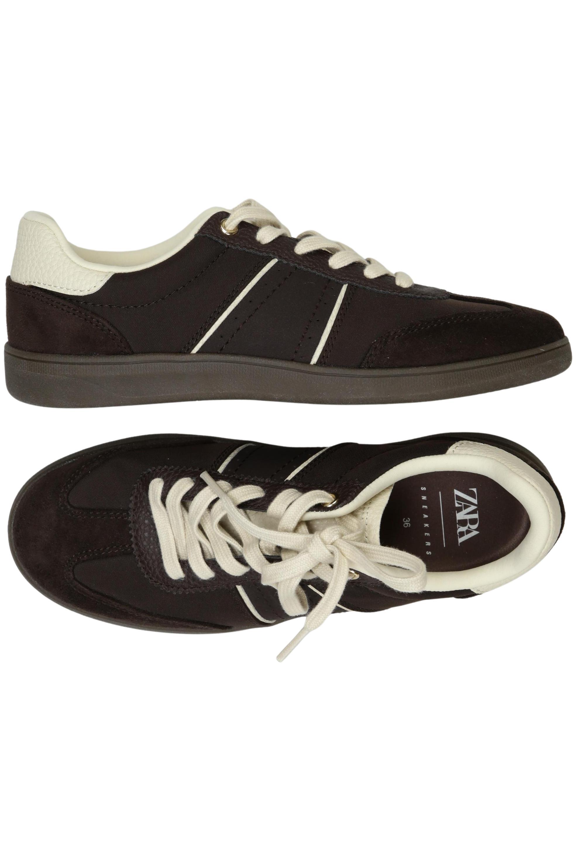 

Zara Damen Sneakers, braun, Gr. 36