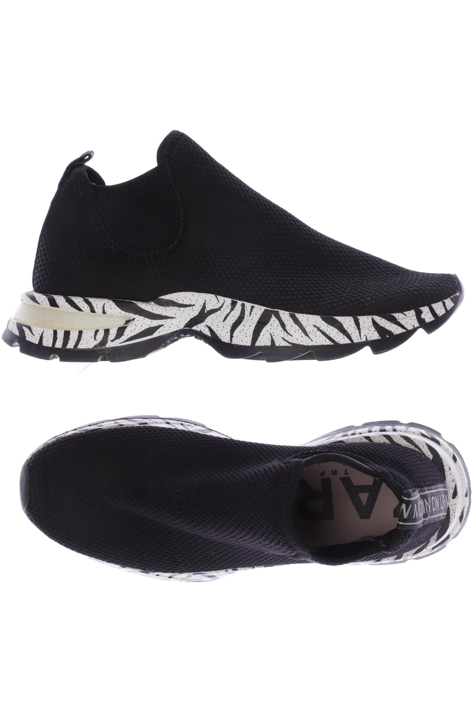 

ZARA Damen Sneakers, schwarz