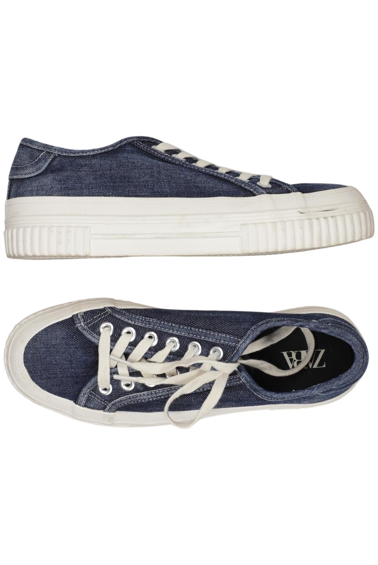 

Zara Damen Sneakers, marineblau, Gr. 40