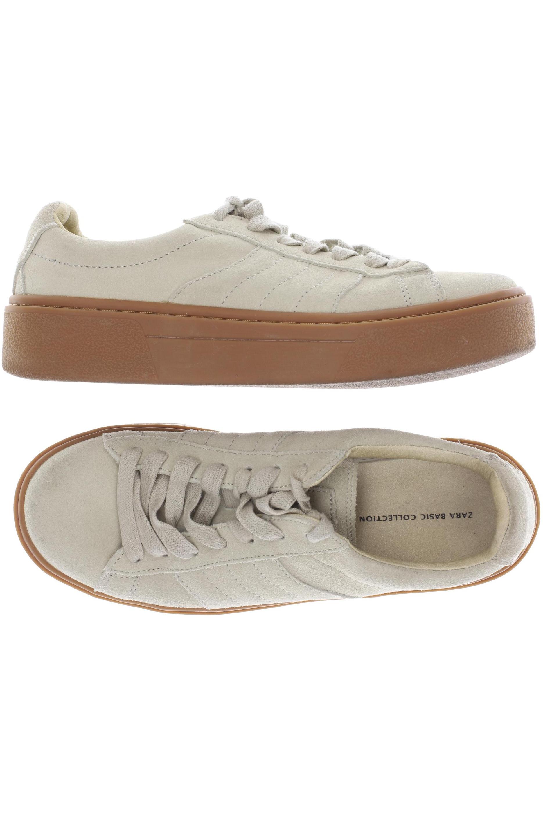 

Zara Damen Sneakers, beige, Gr. 37