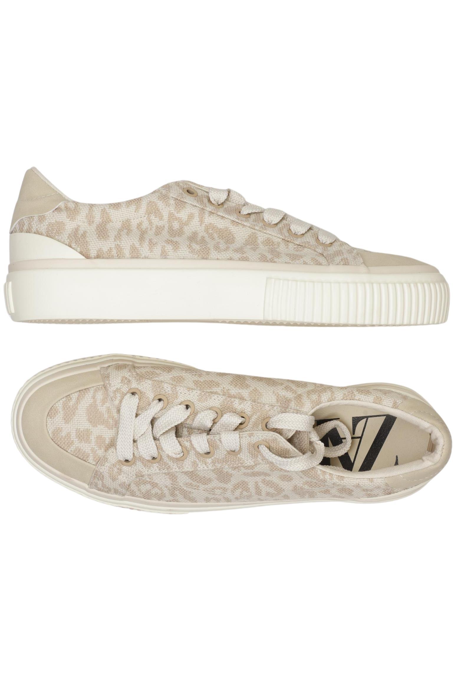 

Zara Damen Sneakers, beige, Gr. 40
