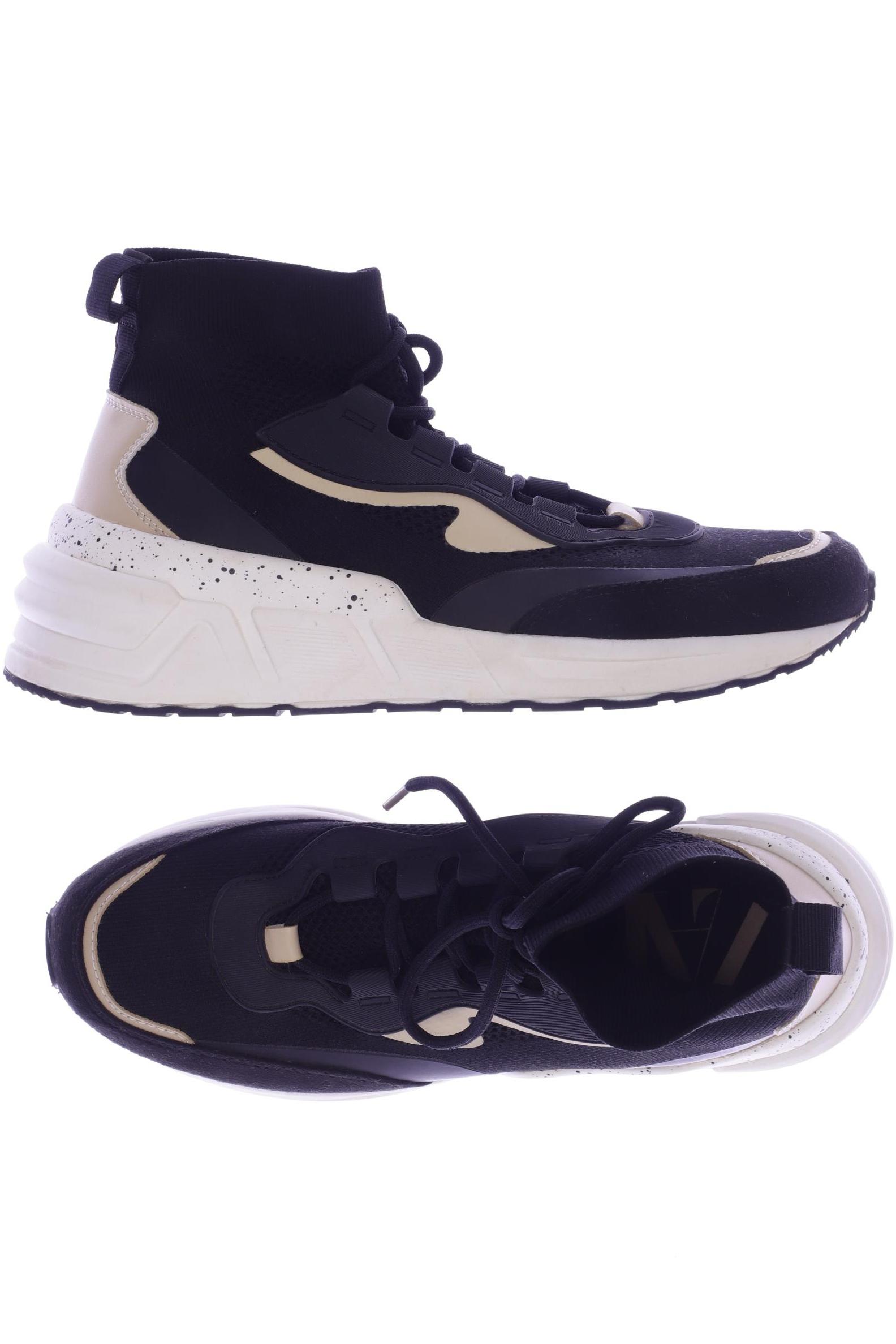 

ZARA Damen Sneakers, schwarz
