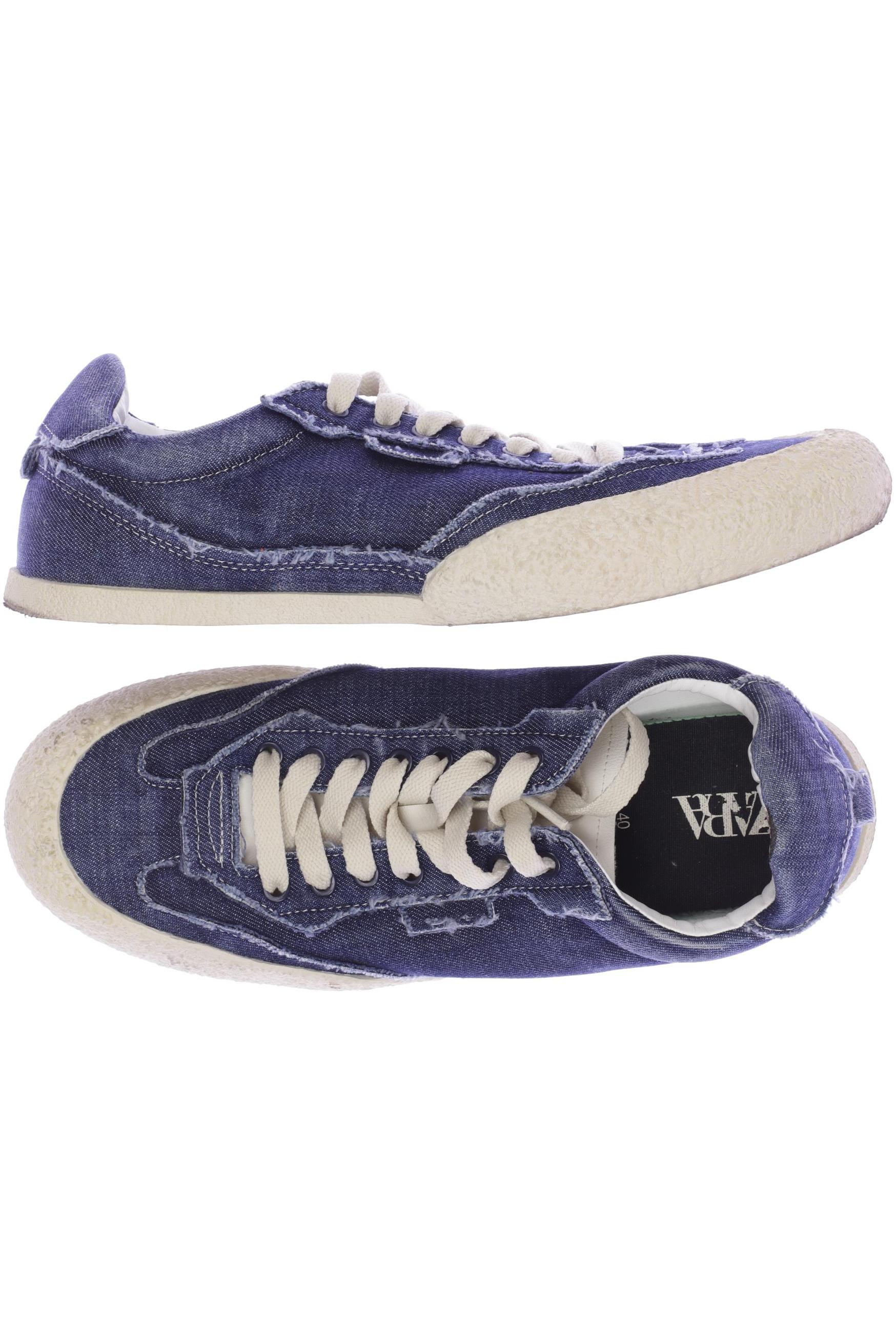 

Zara Damen Sneakers, marineblau, Gr. 40