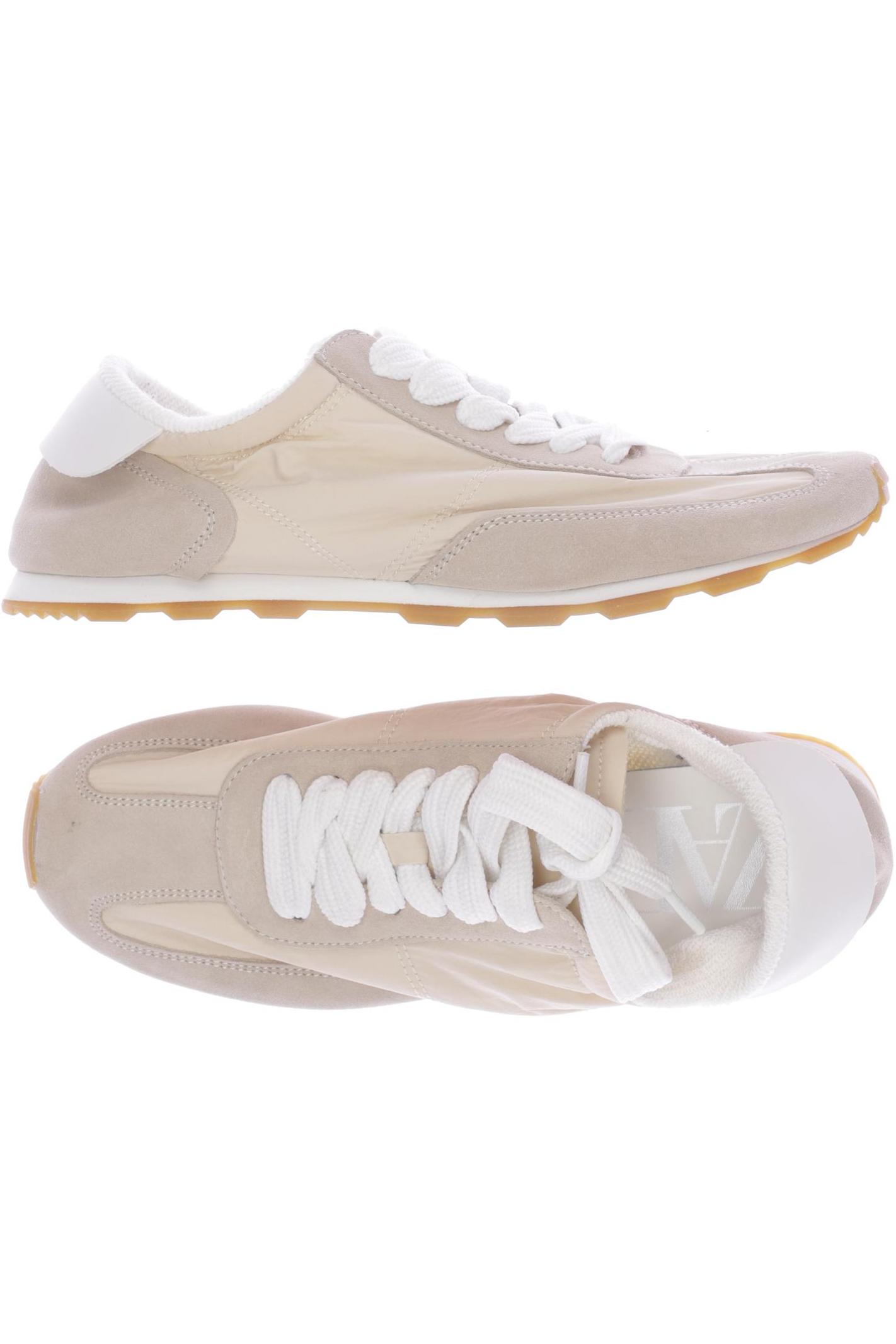 

ZARA Damen Sneakers, beige