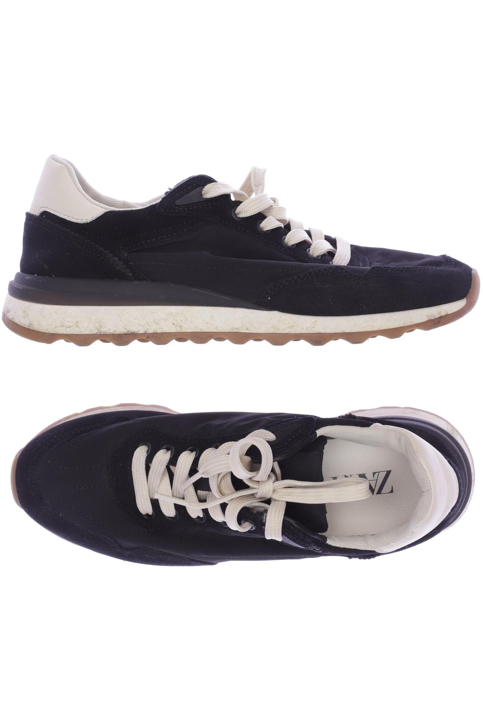 

Zara Damen Sneakers, schwarz, Gr. 37