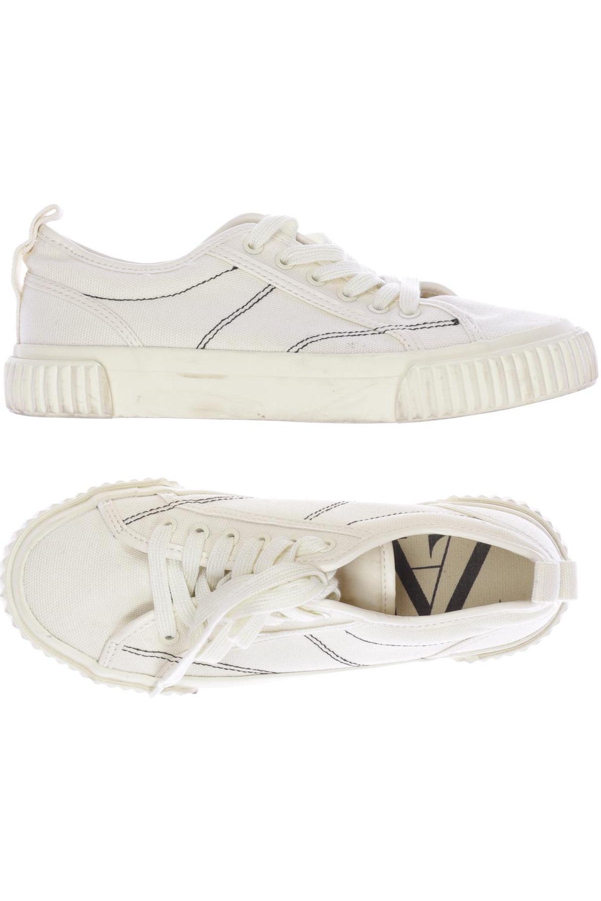 

Zara Damen Sneakers, cremeweiß, Gr. 36