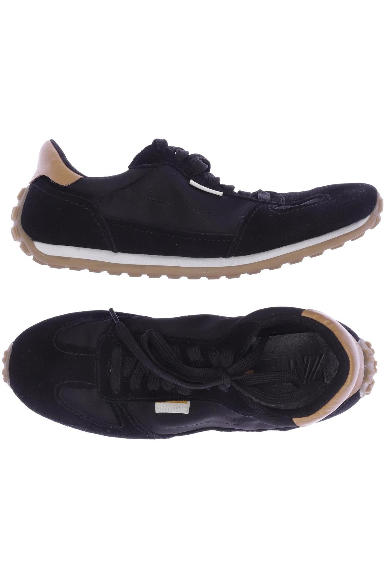 

Zara Damen Sneakers, schwarz, Gr. 38