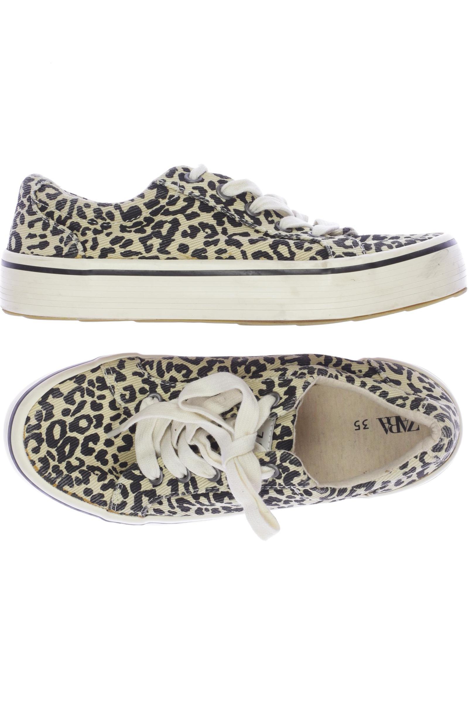 

Zara Damen Sneakers, beige, Gr. 35
