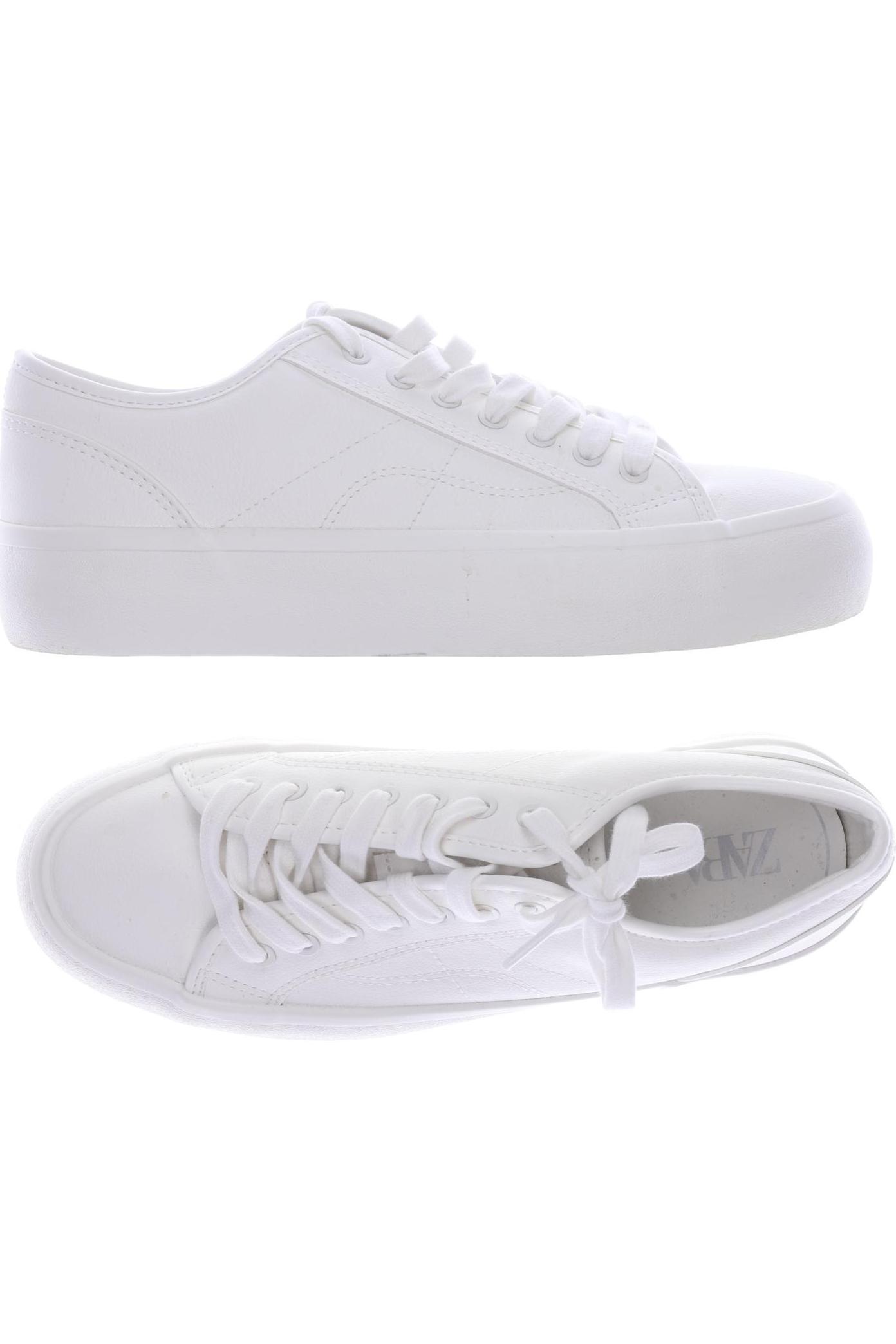 

ZARA Damen Sneakers, weiß