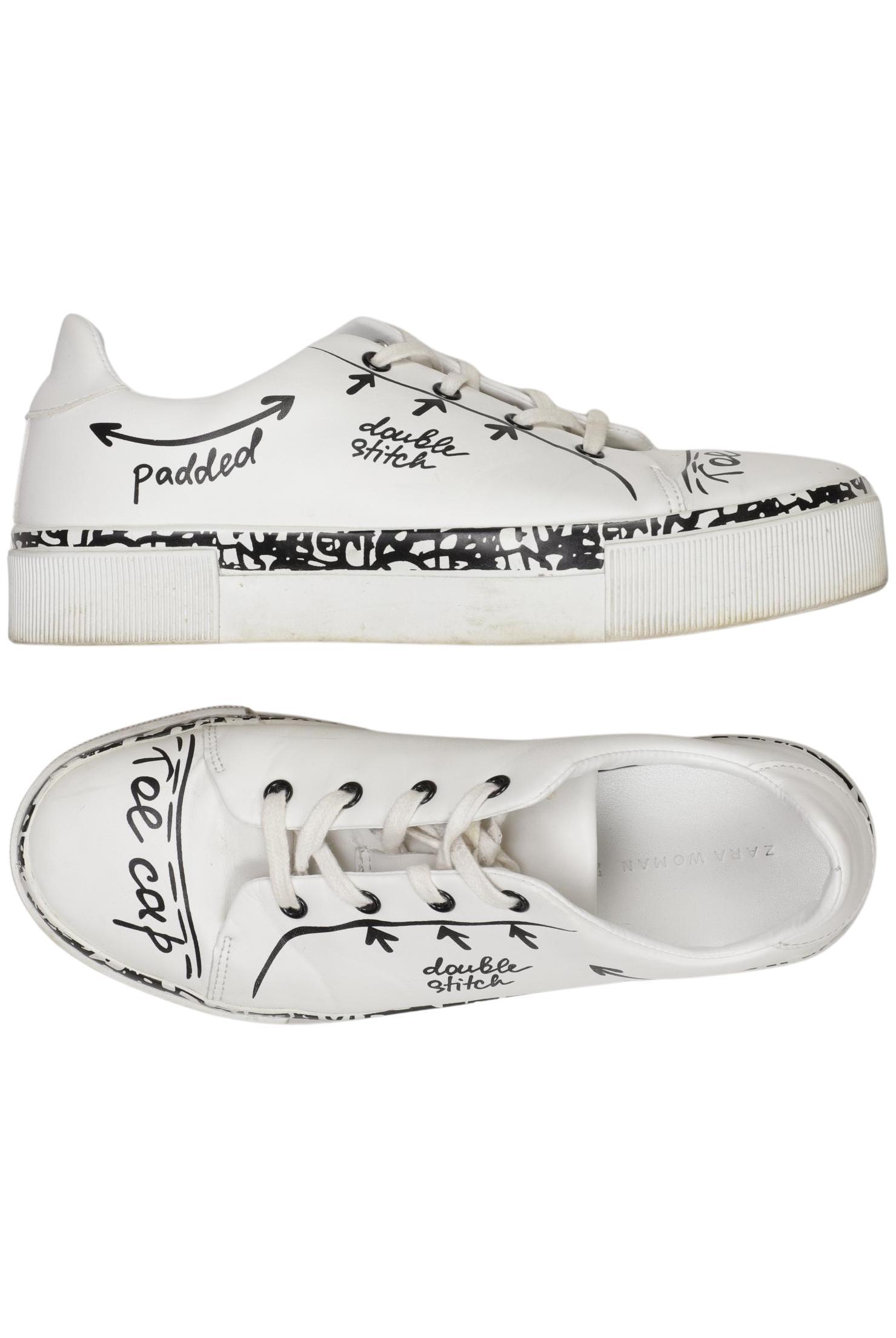 

Zara Damen Sneakers, weiß, Gr. 37