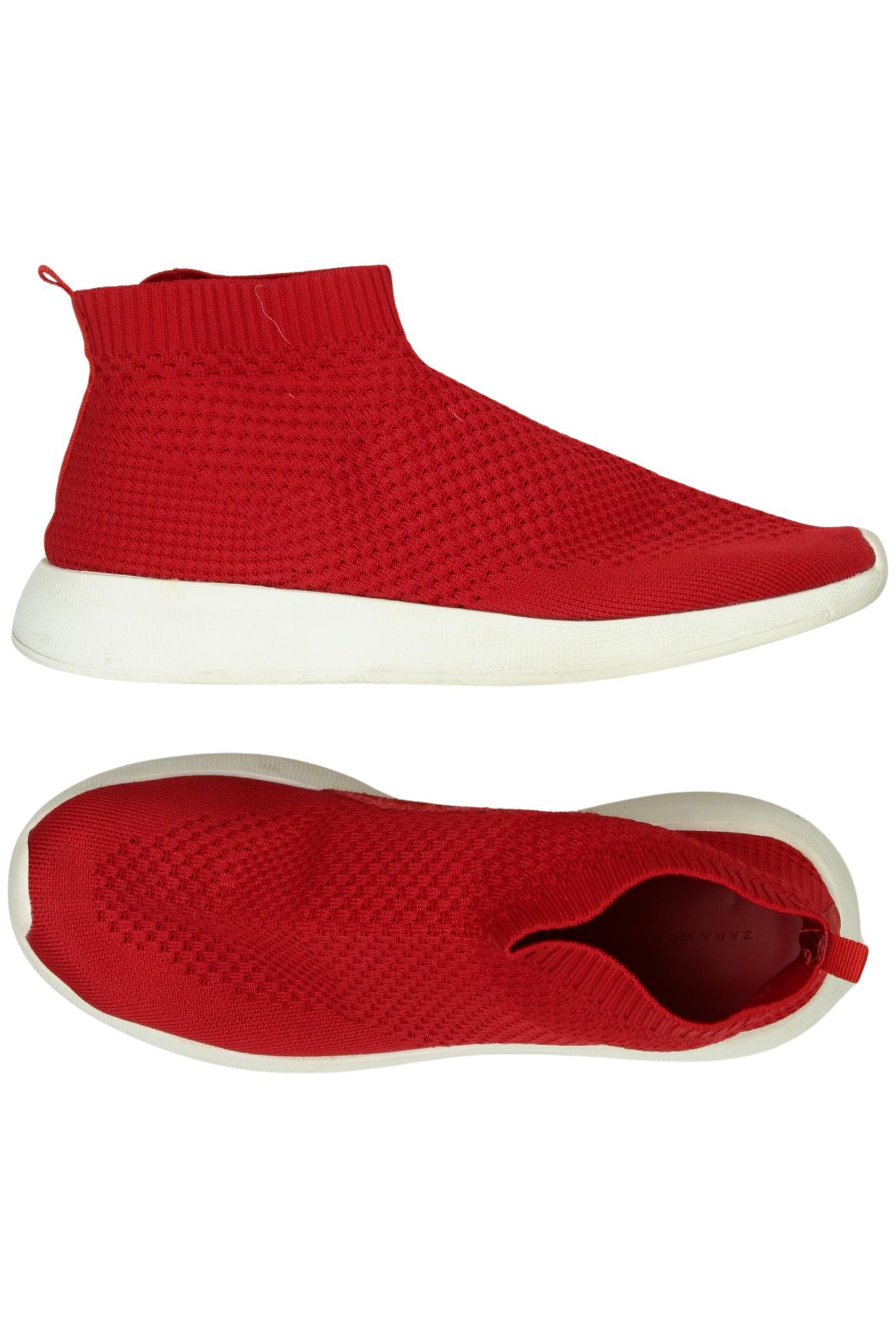 

Zara Damen Sneakers, rot, Gr. 39