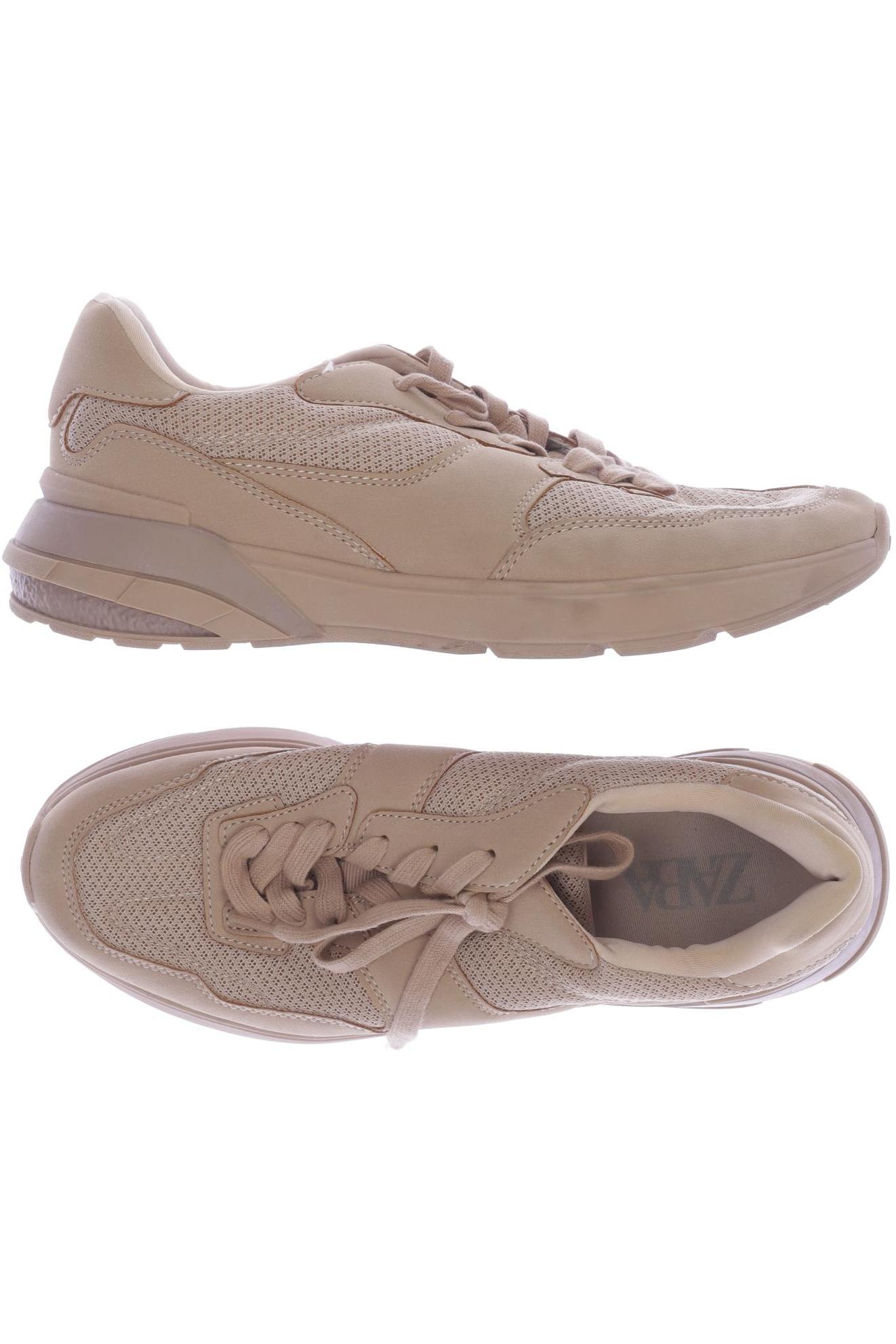 

ZARA Damen Sneakers, beige