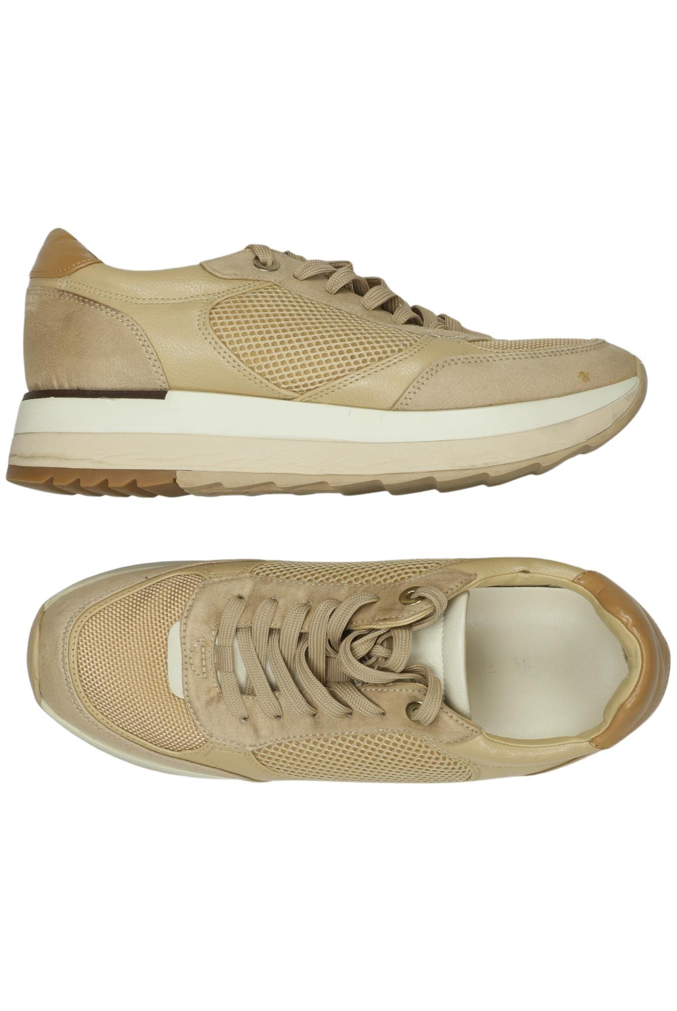

Zara Damen Sneakers, beige, Gr. 41