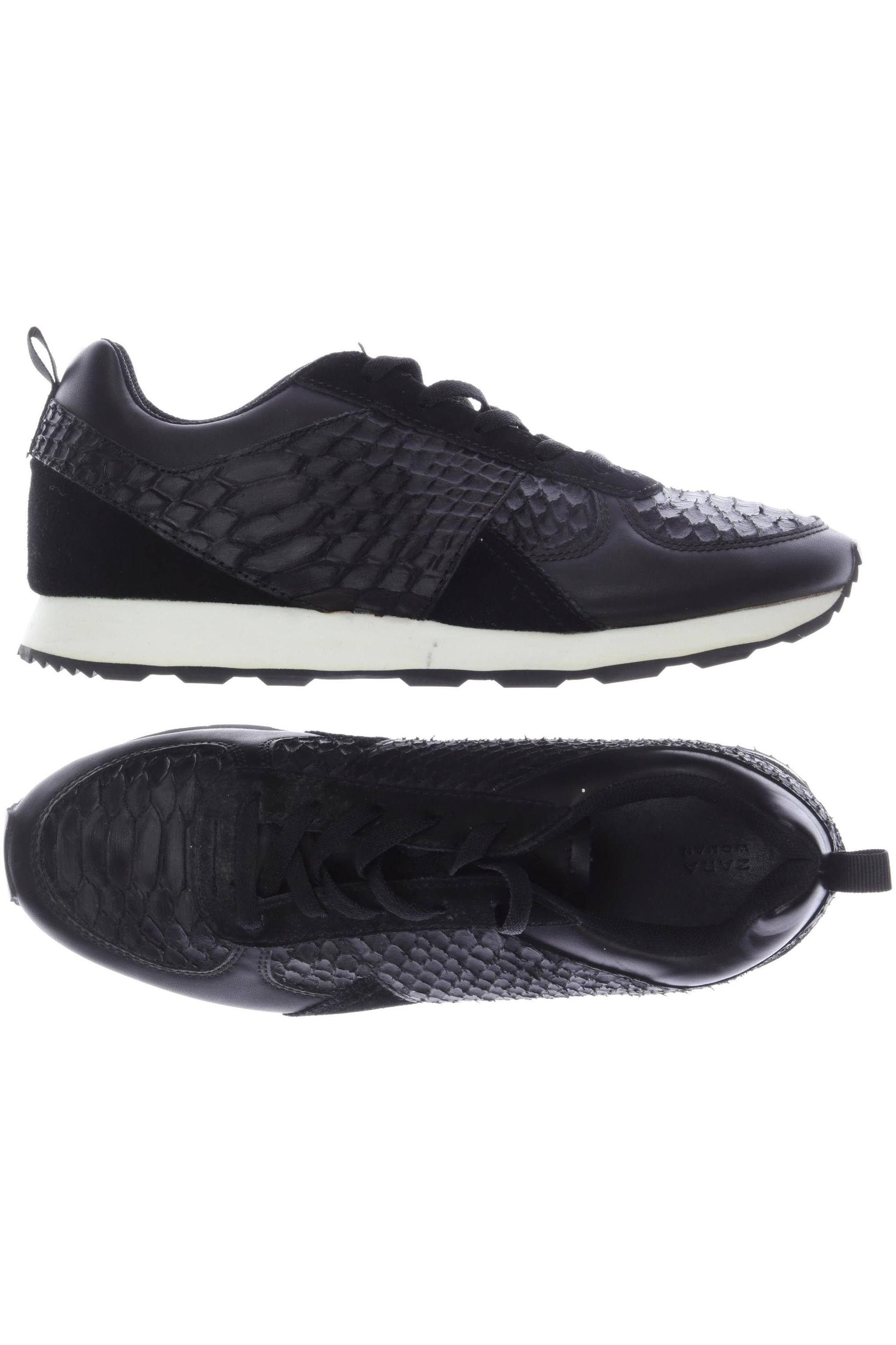 

Zara Damen Sneakers, schwarz, Gr. 40