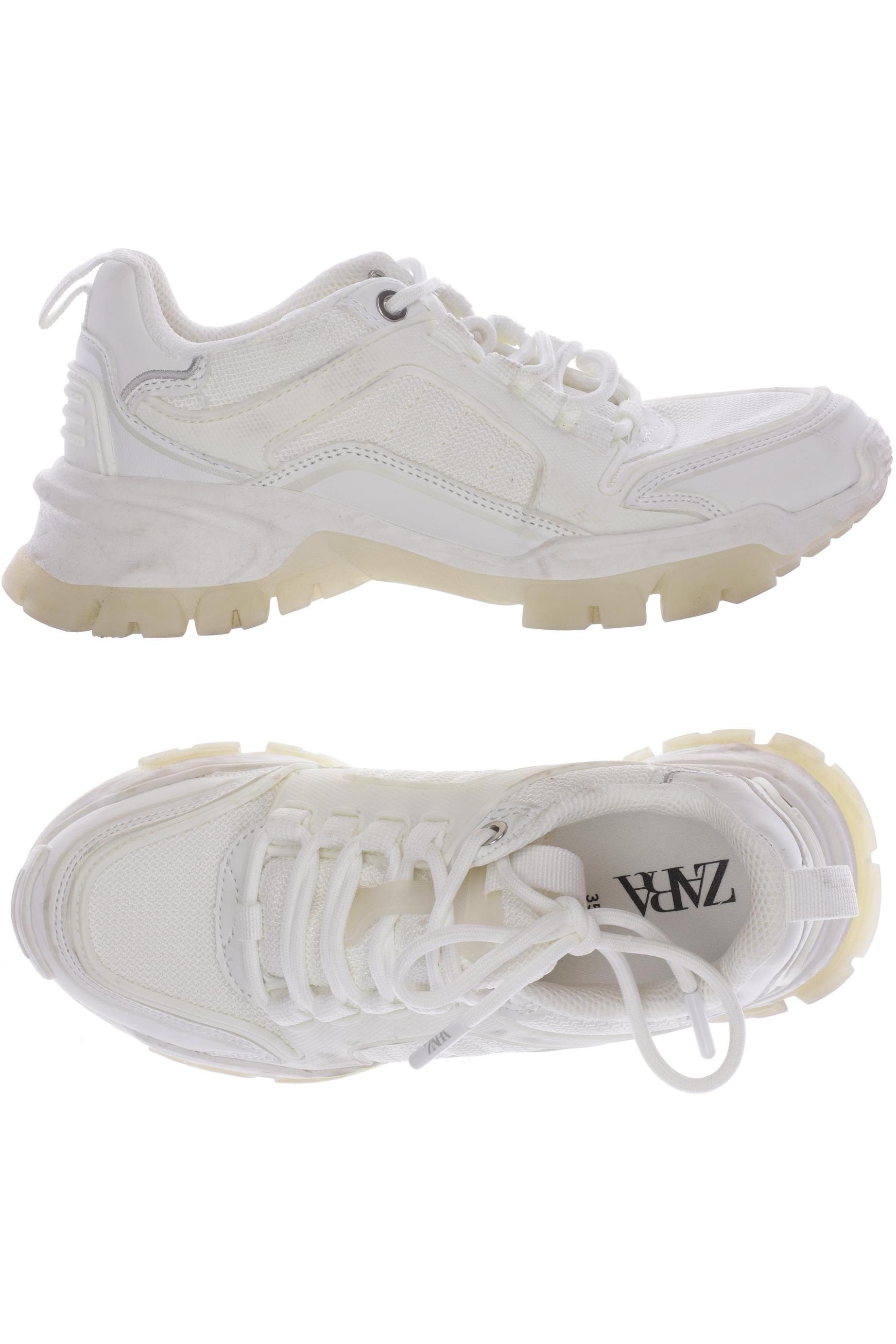 

ZARA Damen Sneakers, weiß