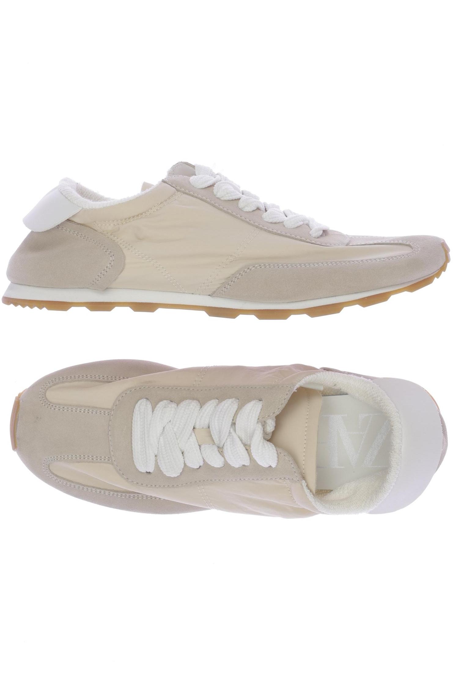 

Zara Damen Sneakers, beige, Gr. 39