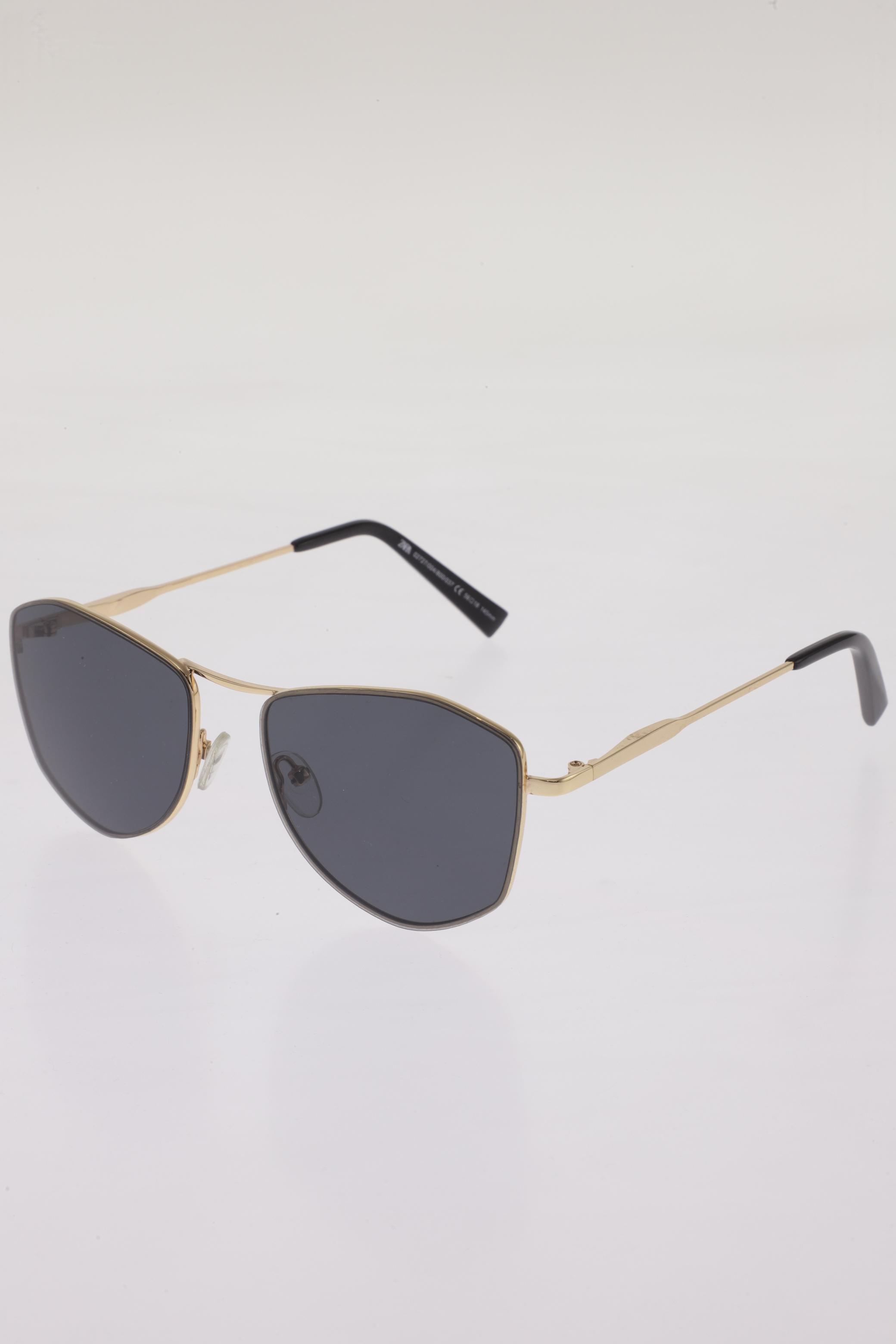 

ZARA Damen Sonnenbrille, gold