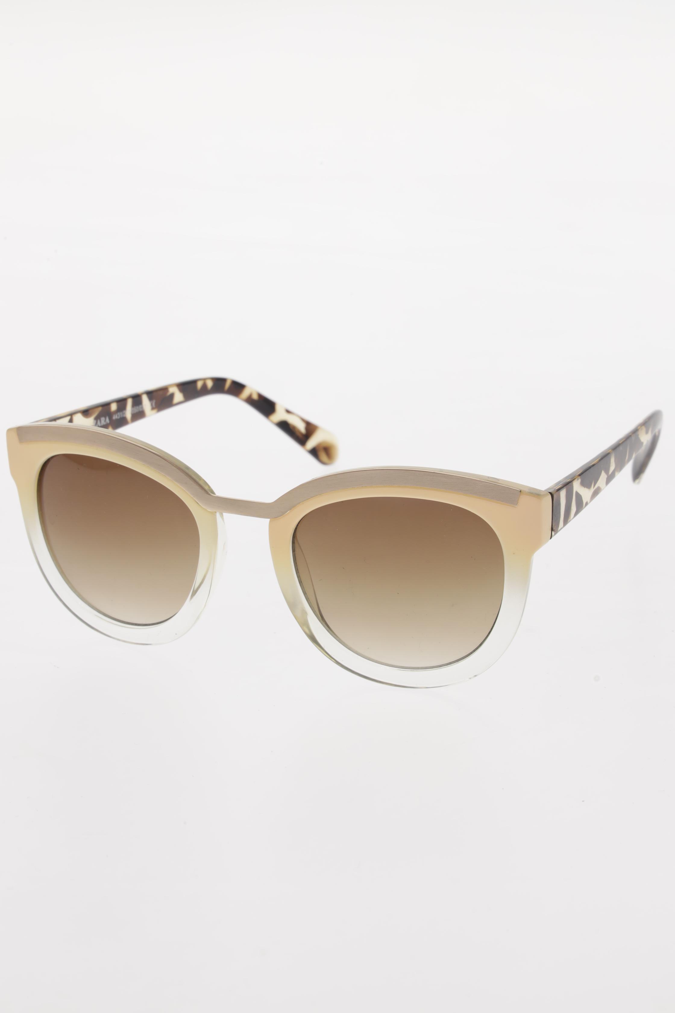 

Zara Damen Sonnenbrille, beige, Gr.