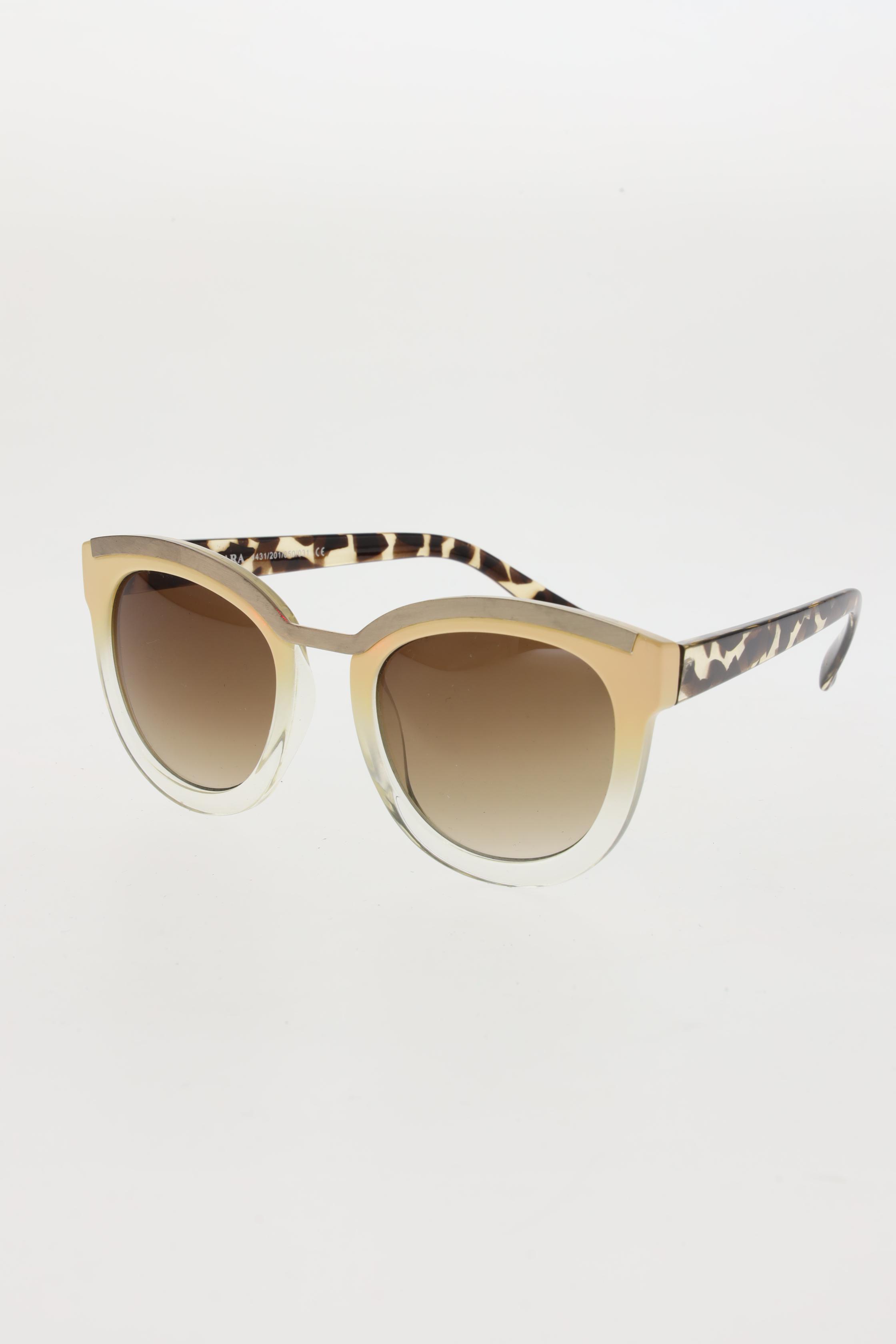 

Zara Damen Sonnenbrille, beige, Gr.