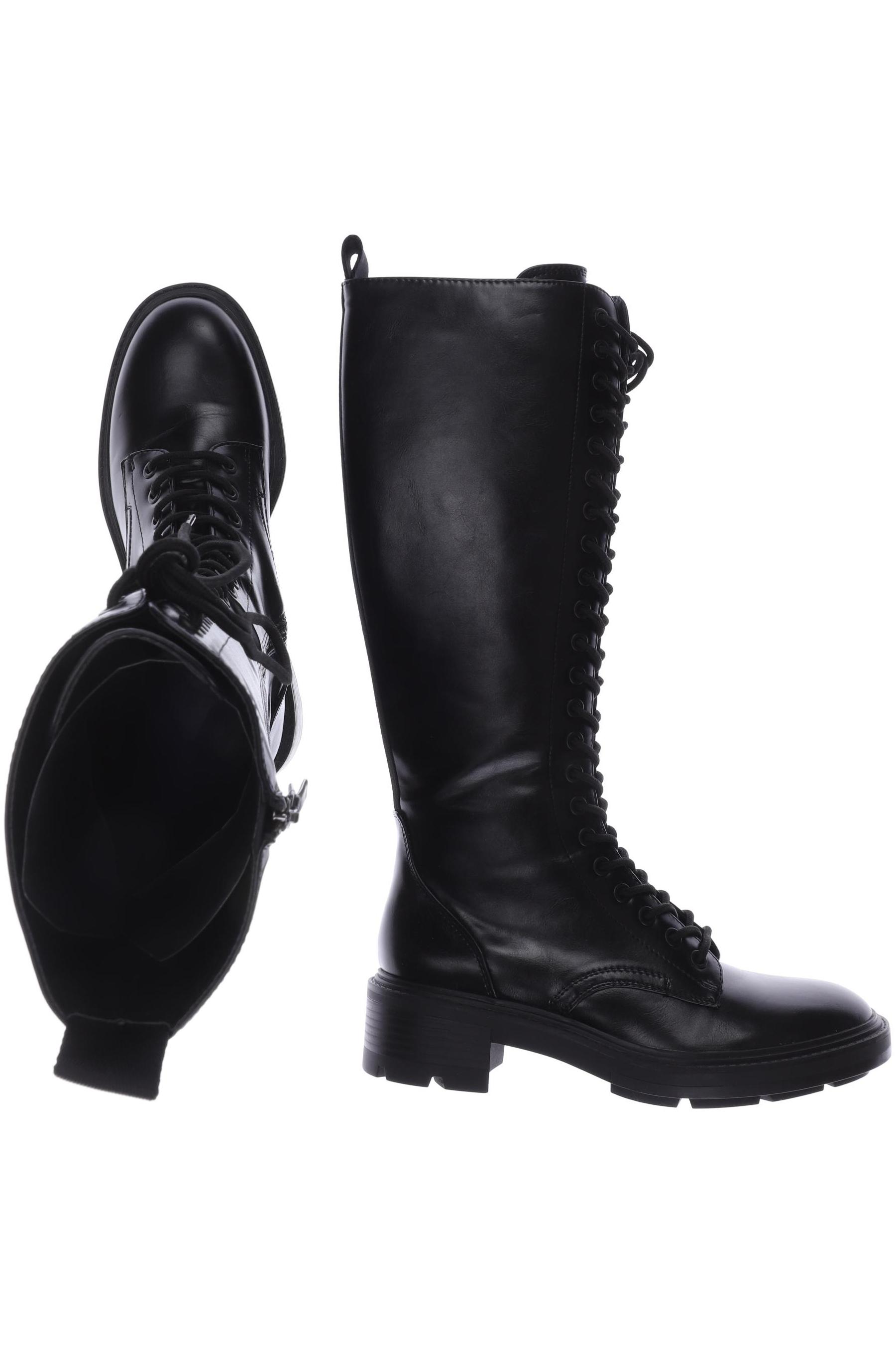 

ZARA Damen Stiefel, schwarz