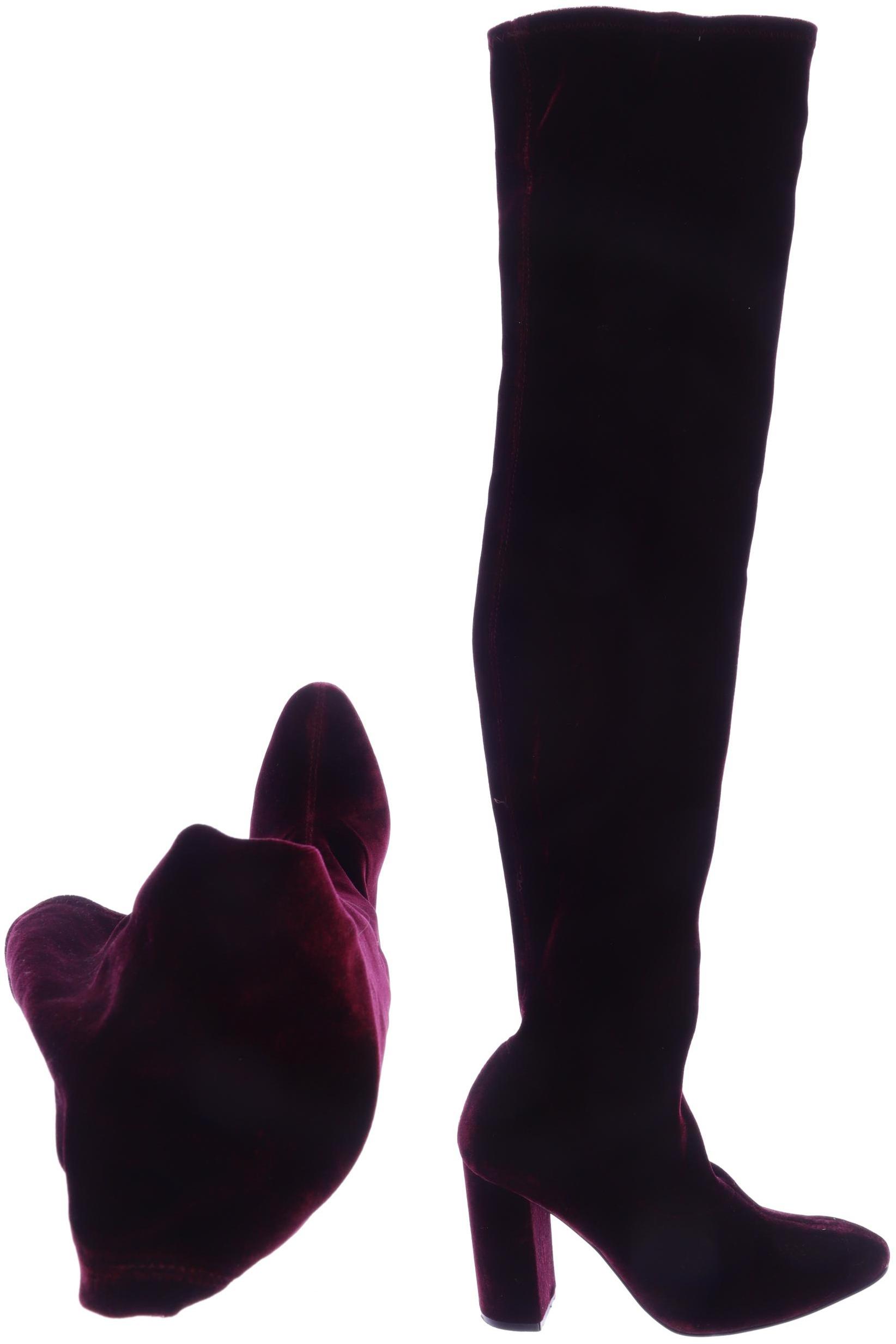 

Zara Damen Stiefel, bordeaux, Gr. 38