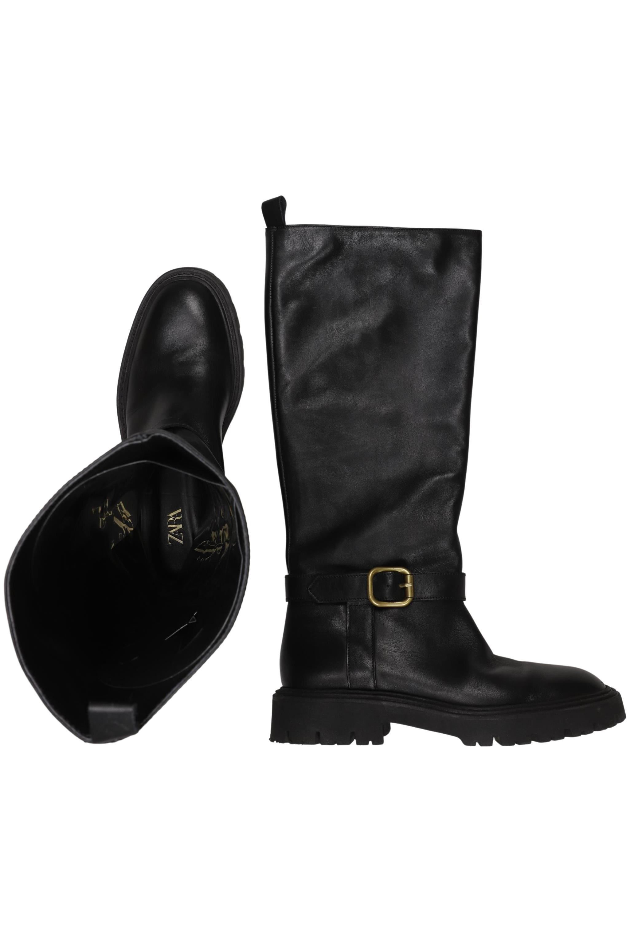 

Zara Damen Stiefel, schwarz, Gr. 38