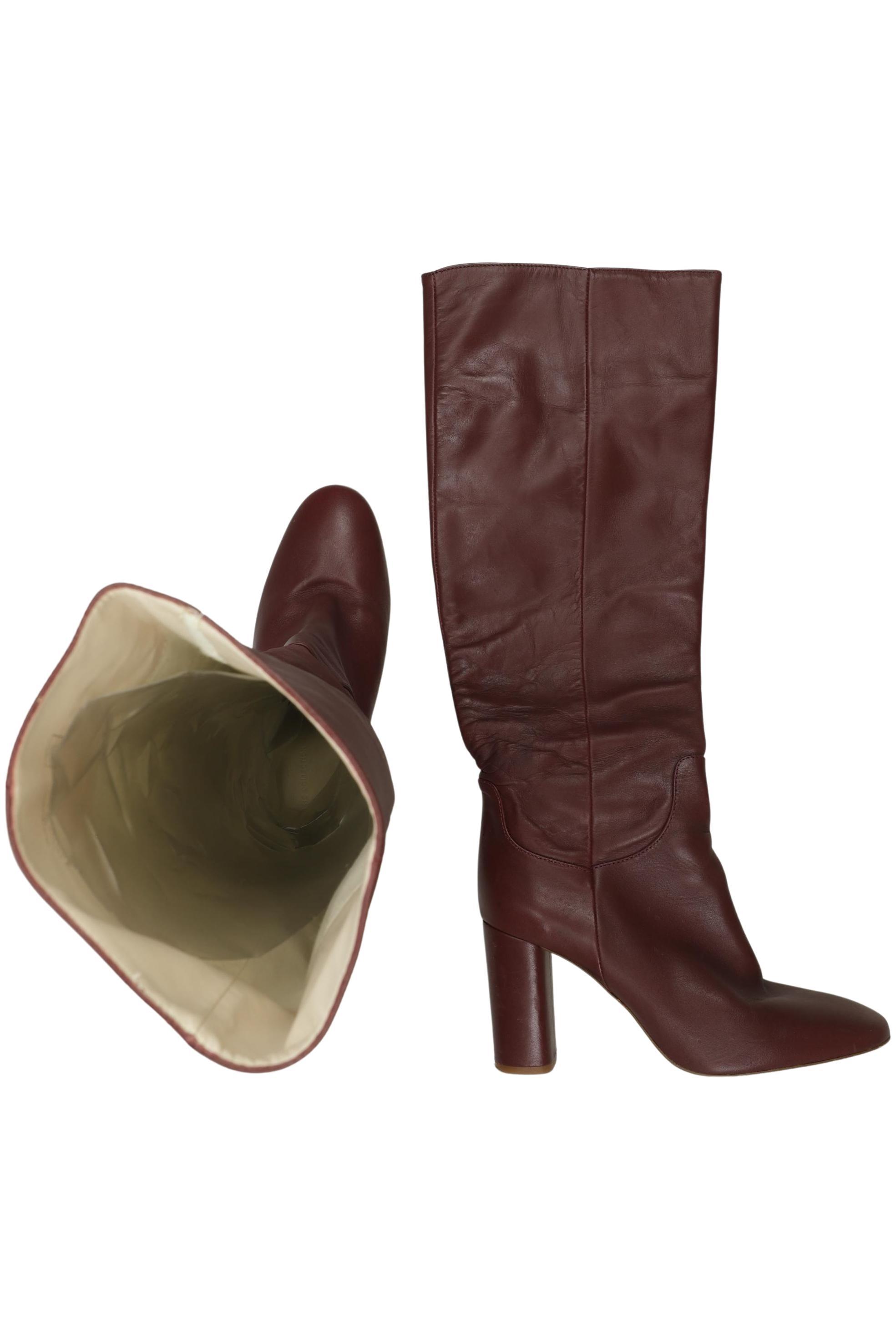 

Zara Damen Stiefel, bordeaux, Gr. 38