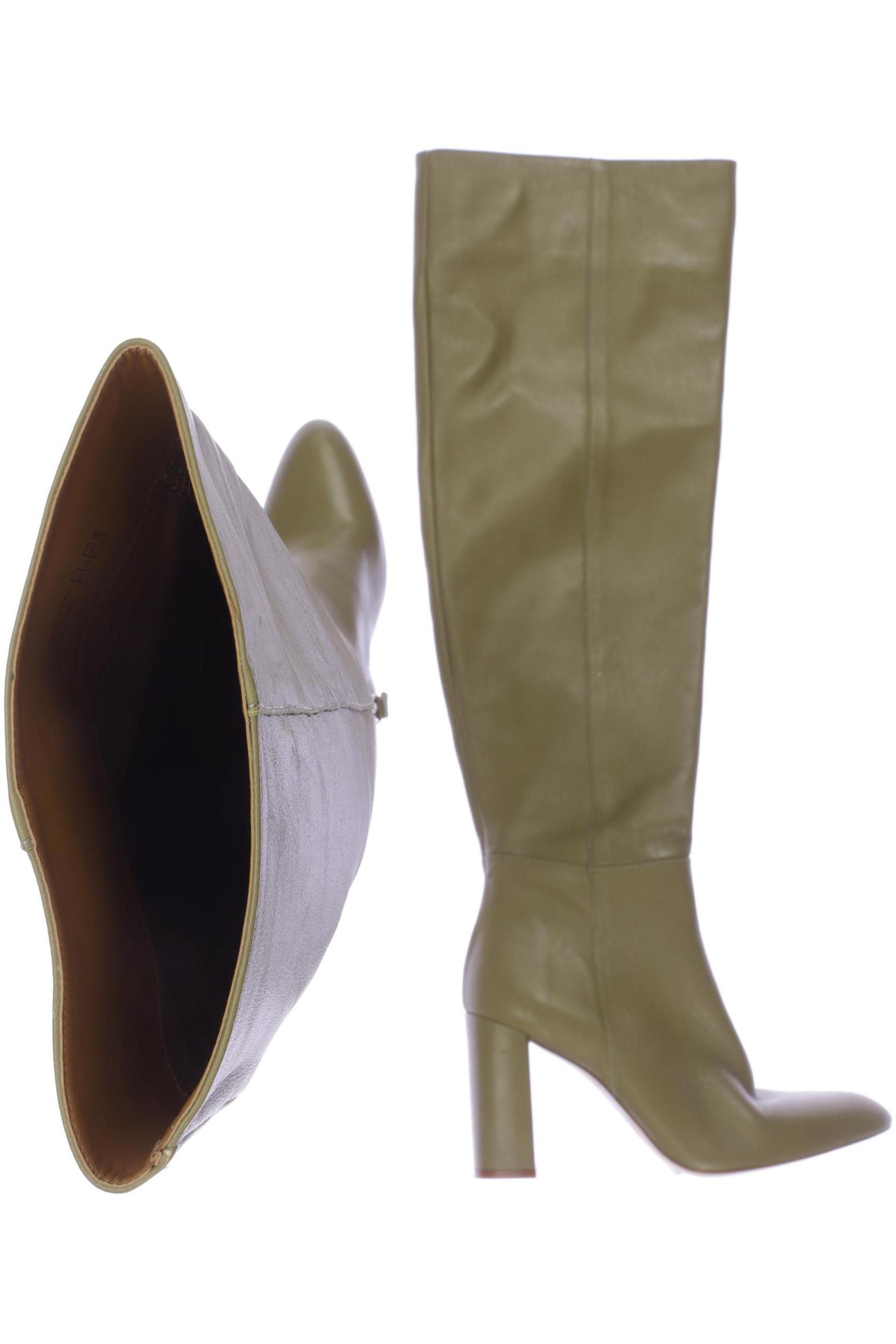 

ZARA Damen Stiefel, grün