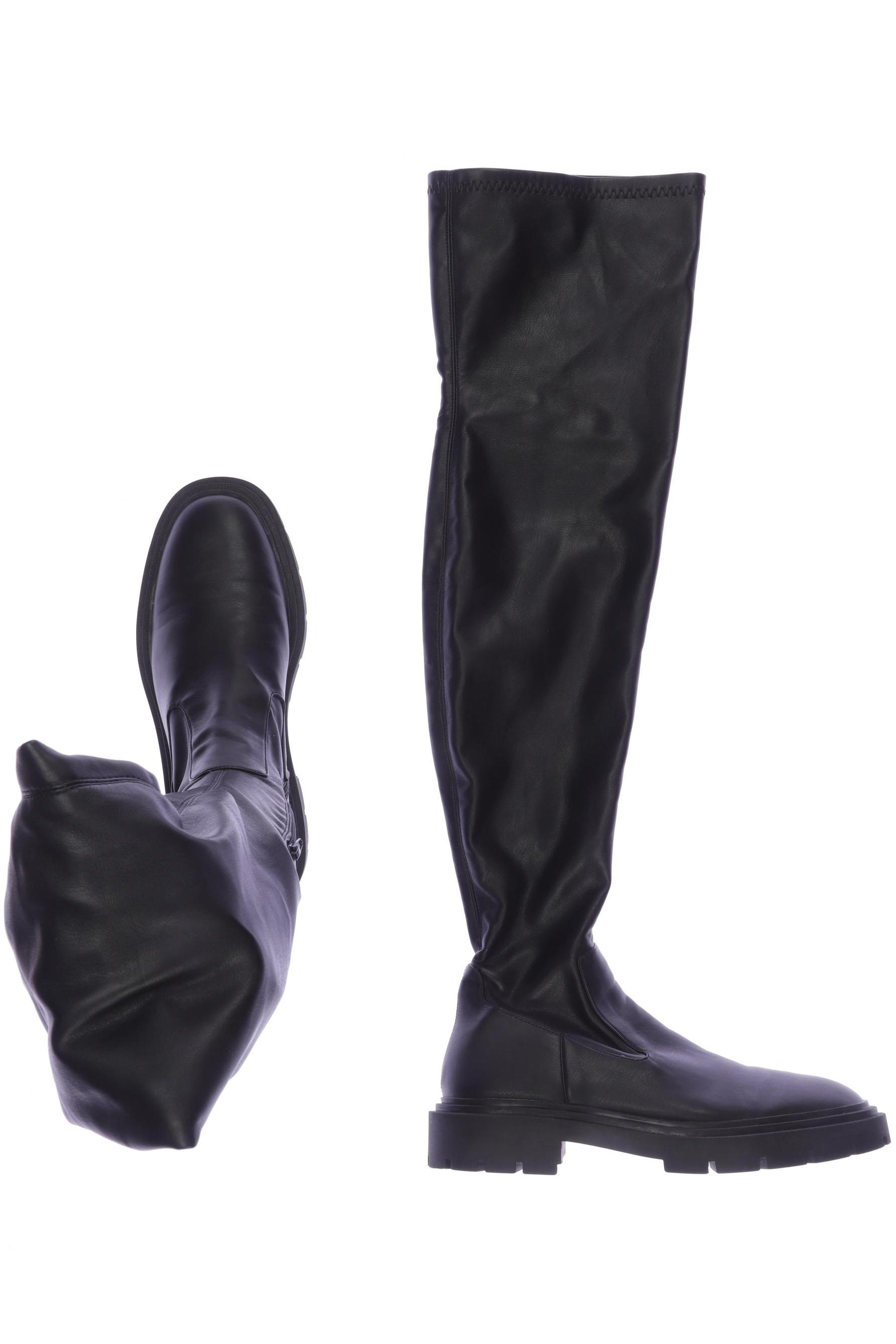 

ZARA Damen Stiefel, schwarz
