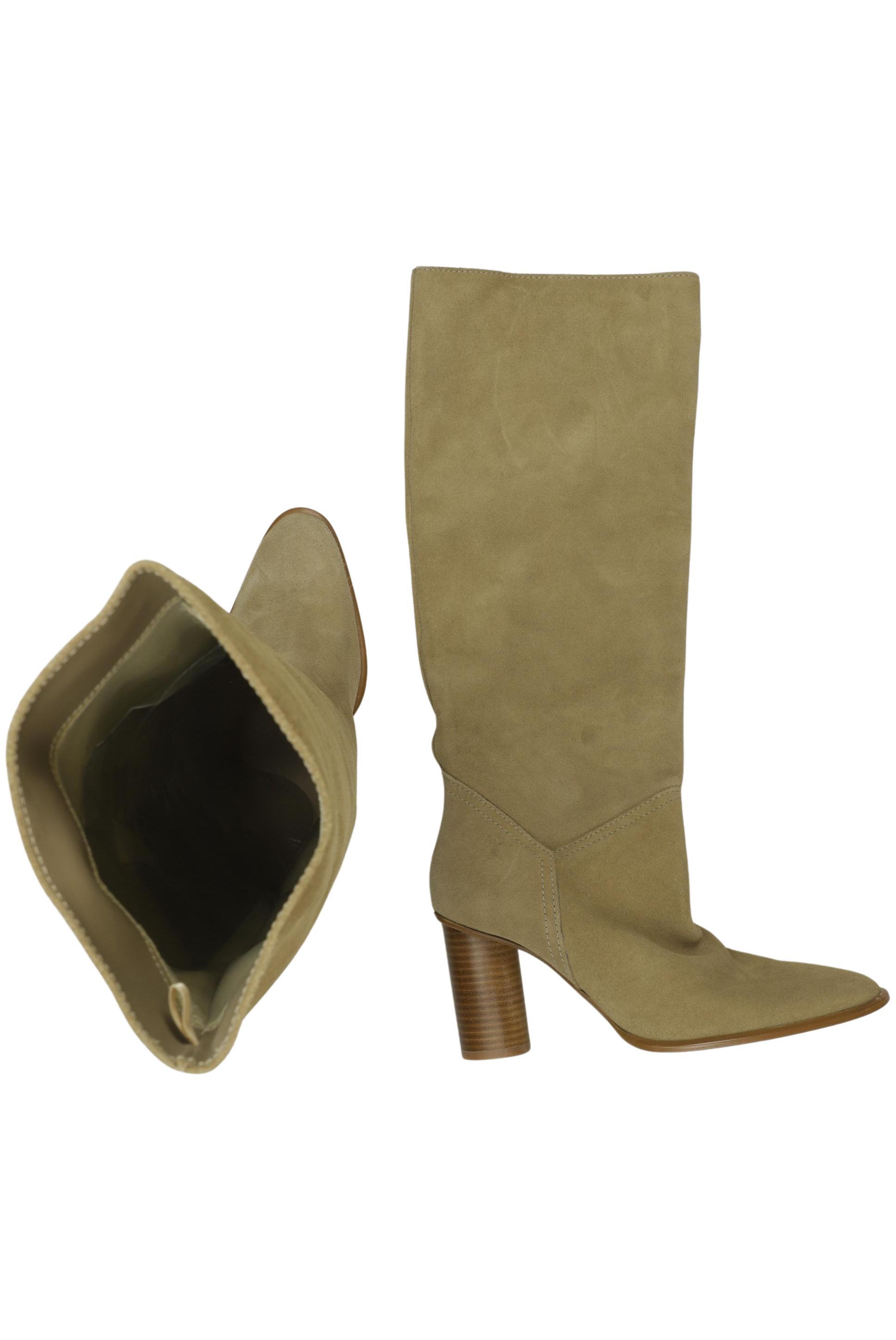

Zara Damen Stiefel, beige, Gr. 38