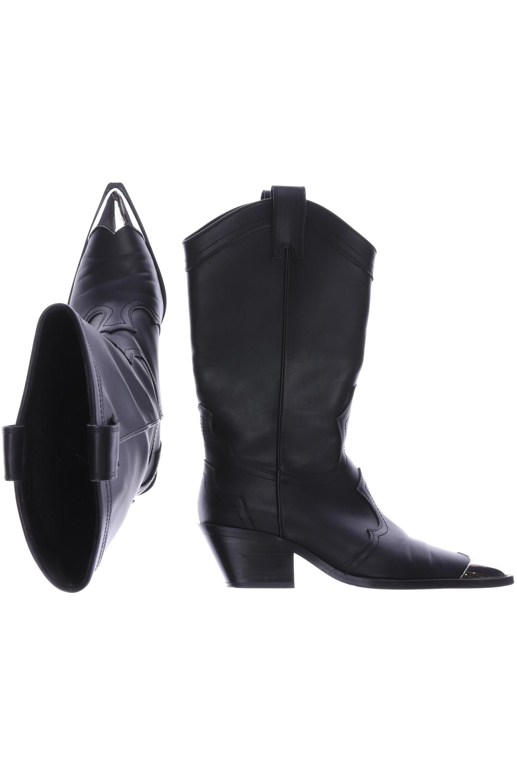 

ZARA Damen Stiefel, schwarz