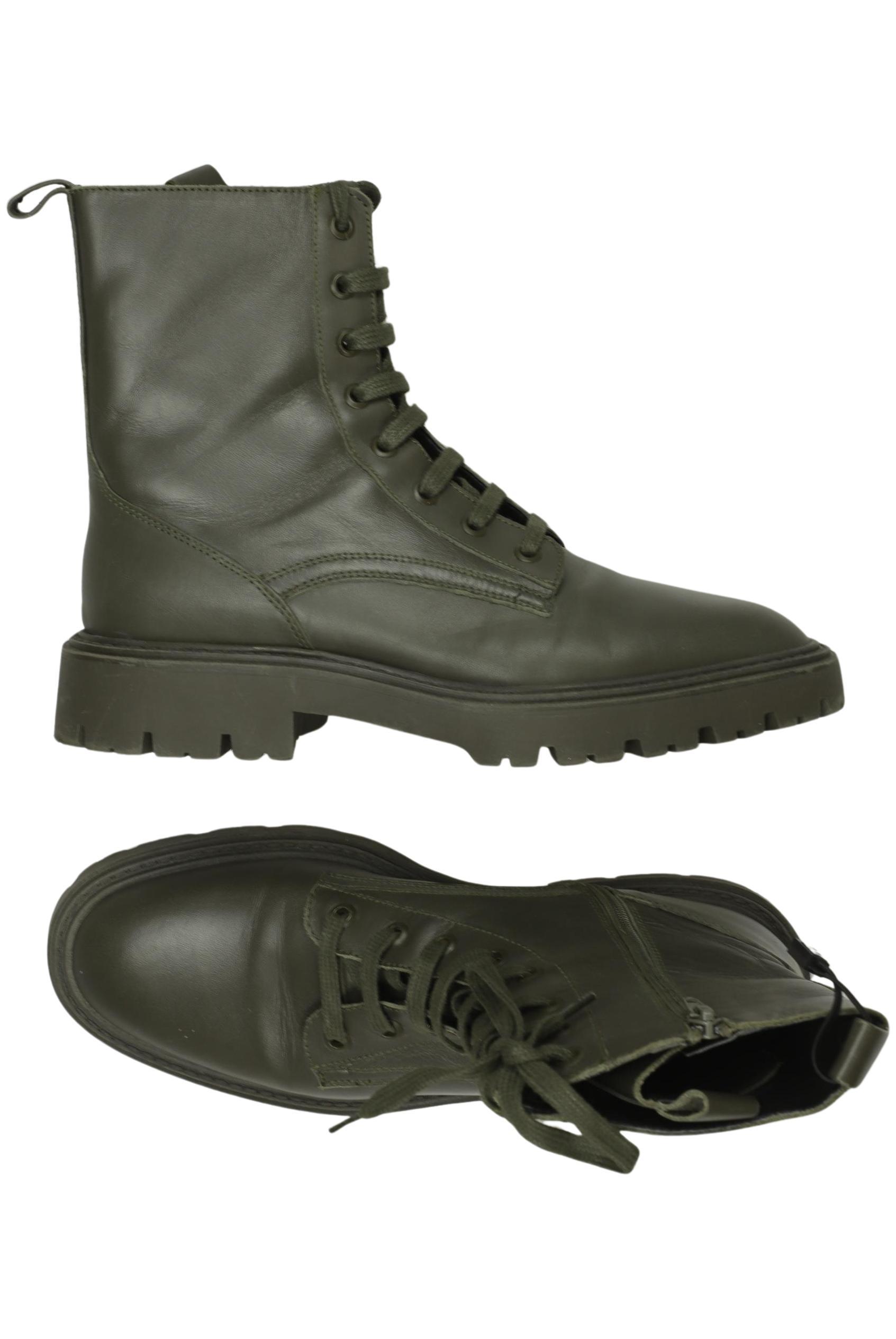 

Zara Damen Stiefel, grün, Gr. 40