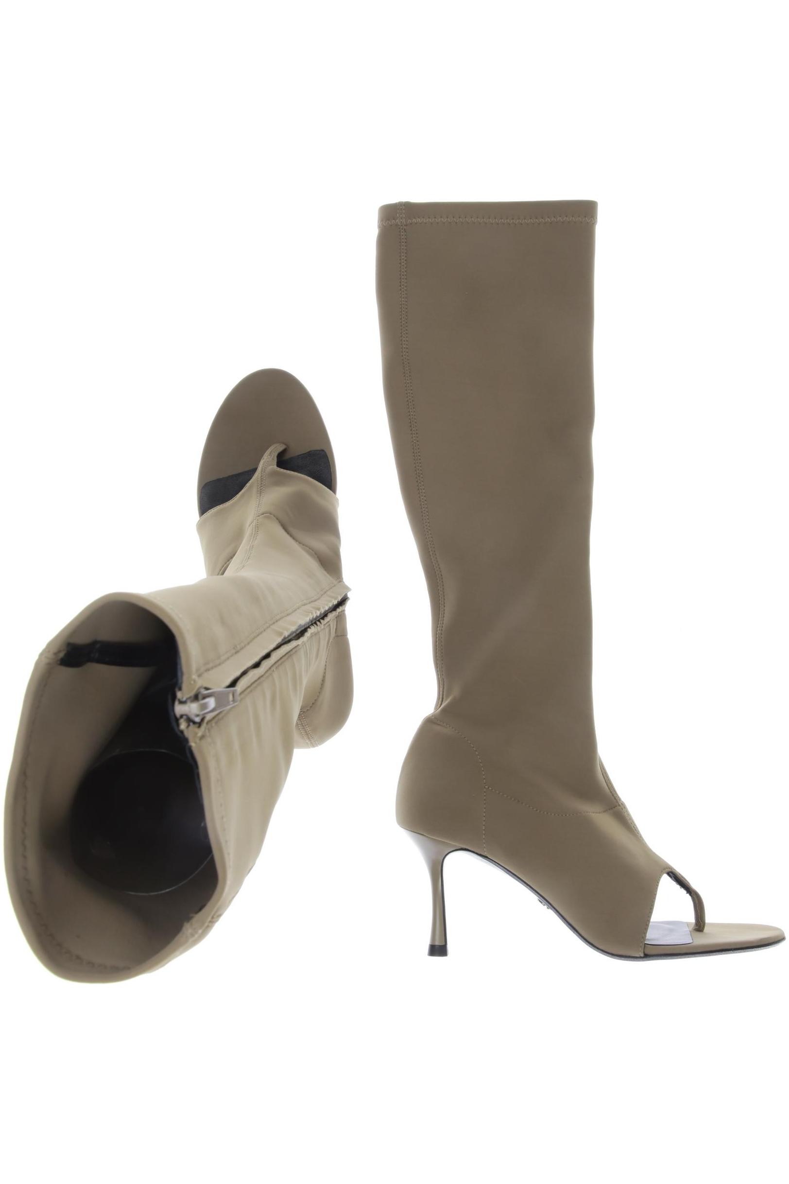 

Zara Damen Stiefel, beige, Gr. 39