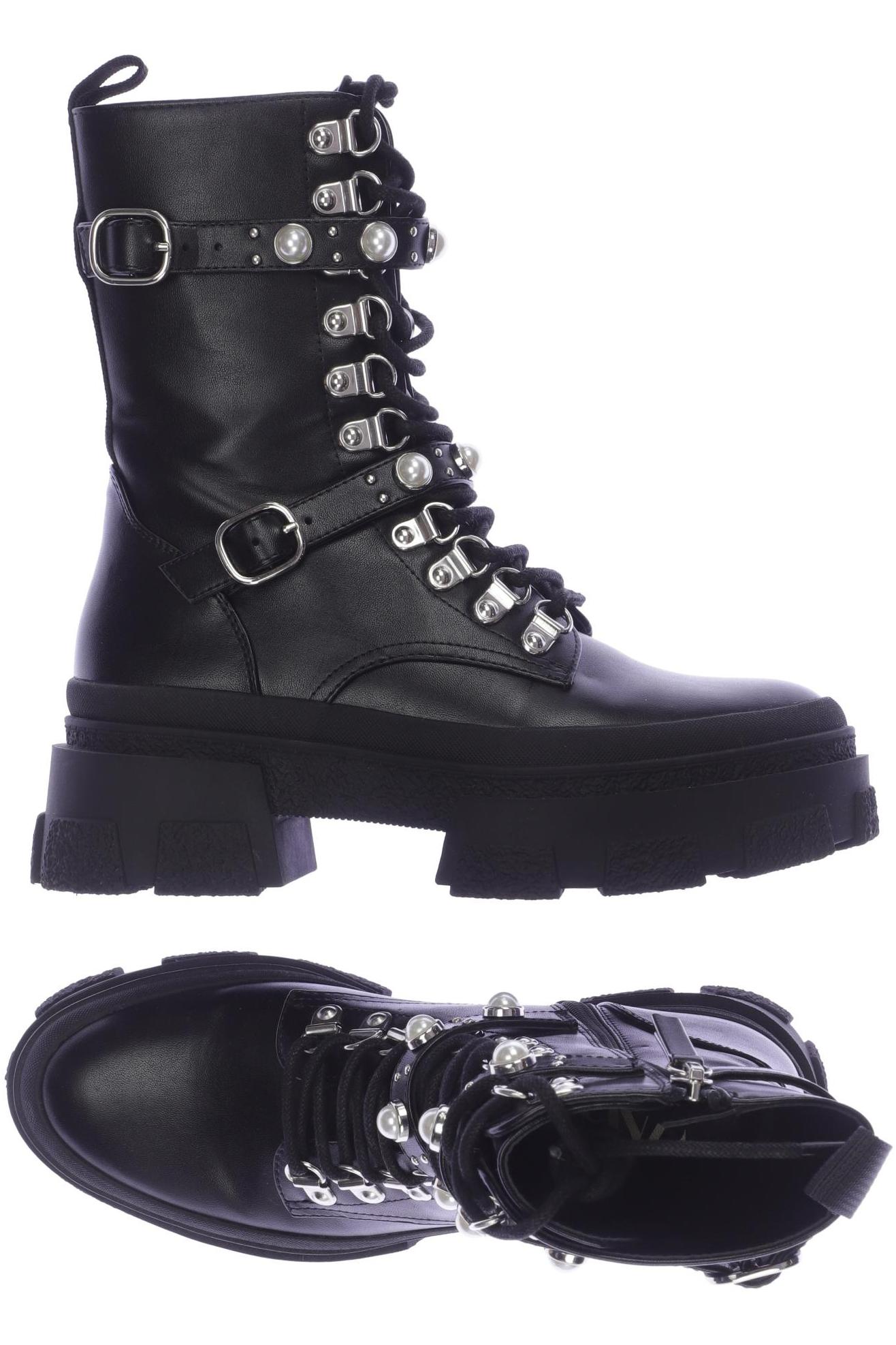

ZARA Damen Stiefel, schwarz