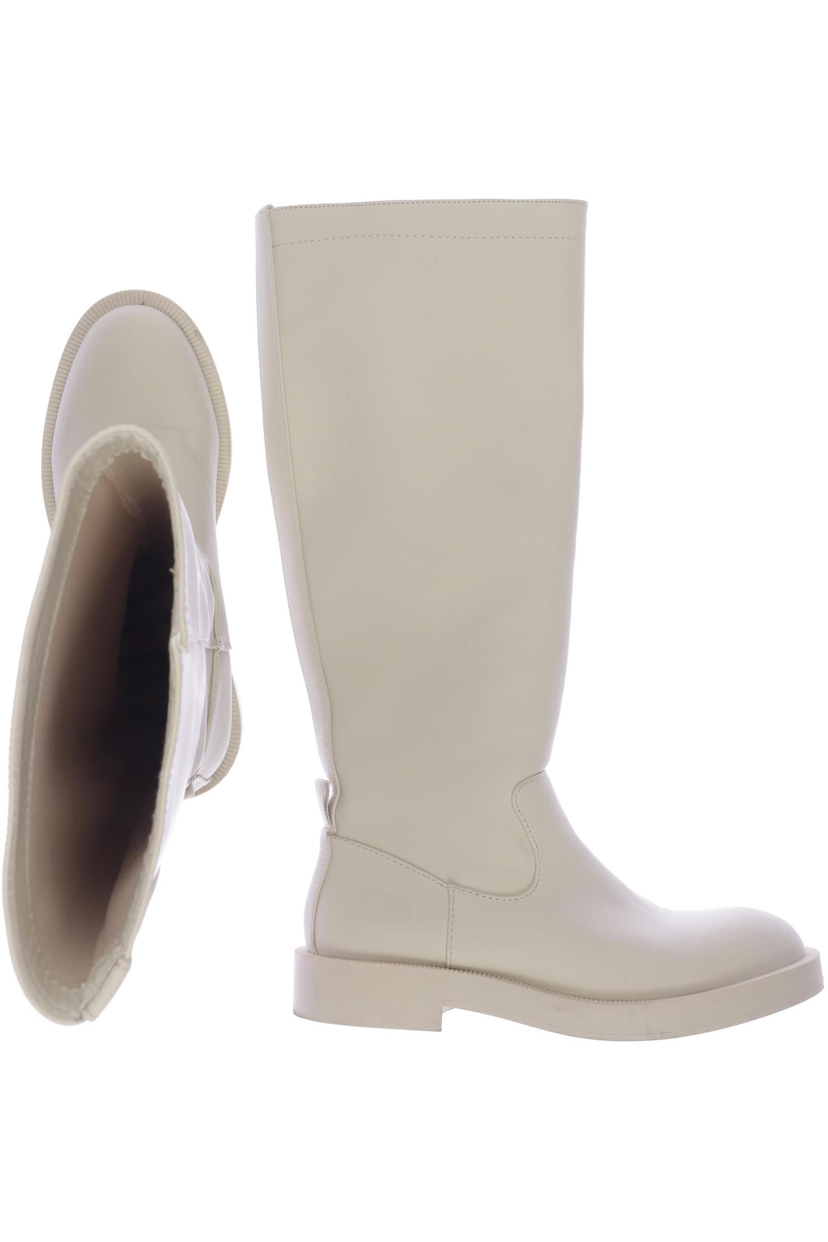 

Zara Damen Stiefel, cremeweiß, Gr. 38