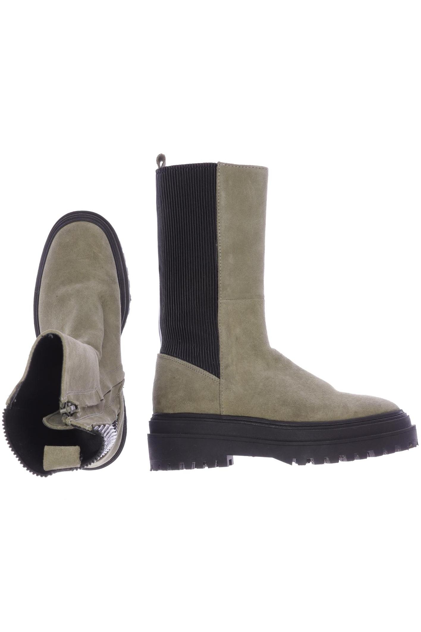 

Zara Damen Stiefel, hellgrün, Gr. 37