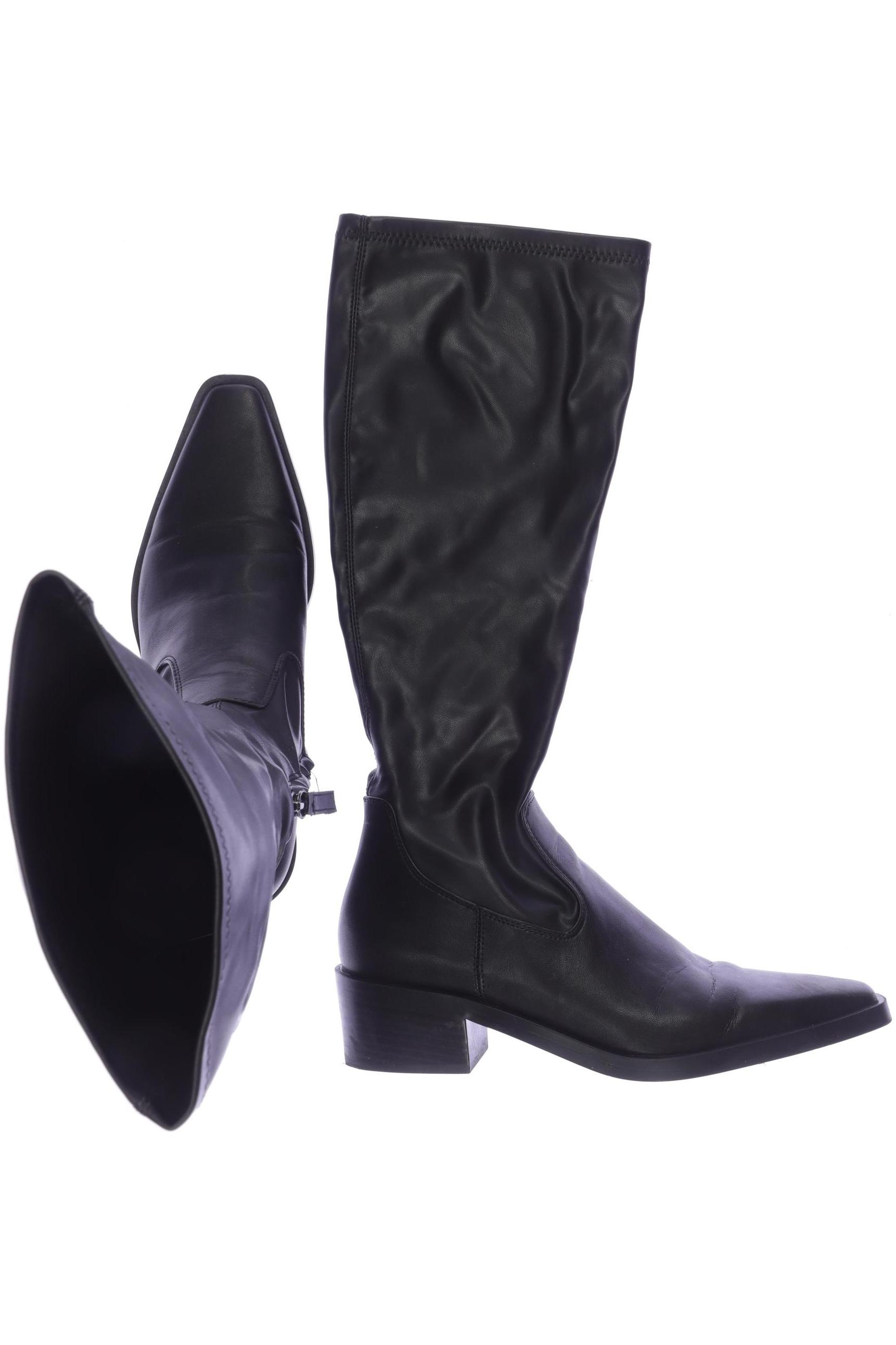 

ZARA Damen Stiefel, schwarz