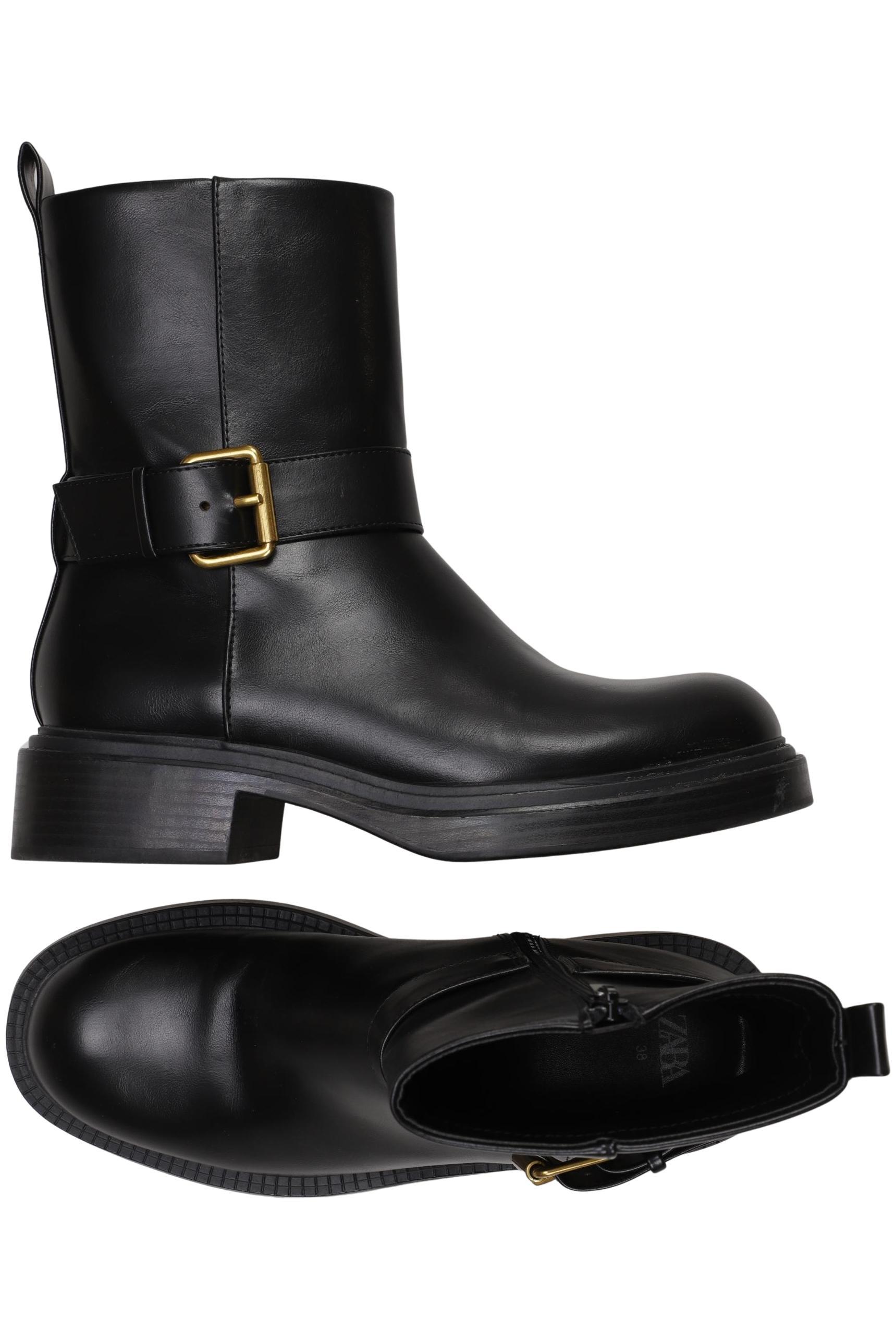 

Zara Damen Stiefel, schwarz, Gr. 38