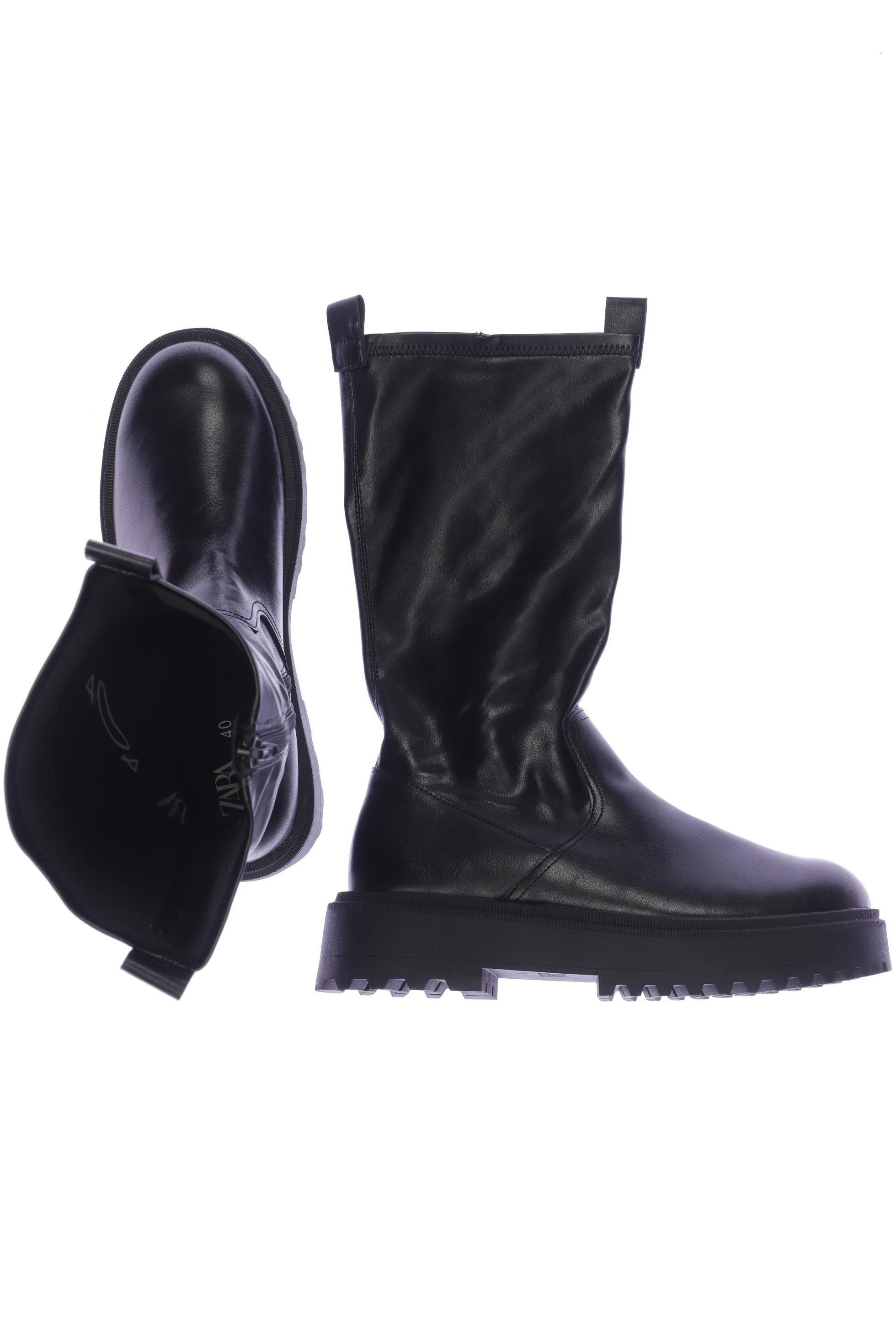 

Zara Damen Stiefel, schwarz, Gr. 40