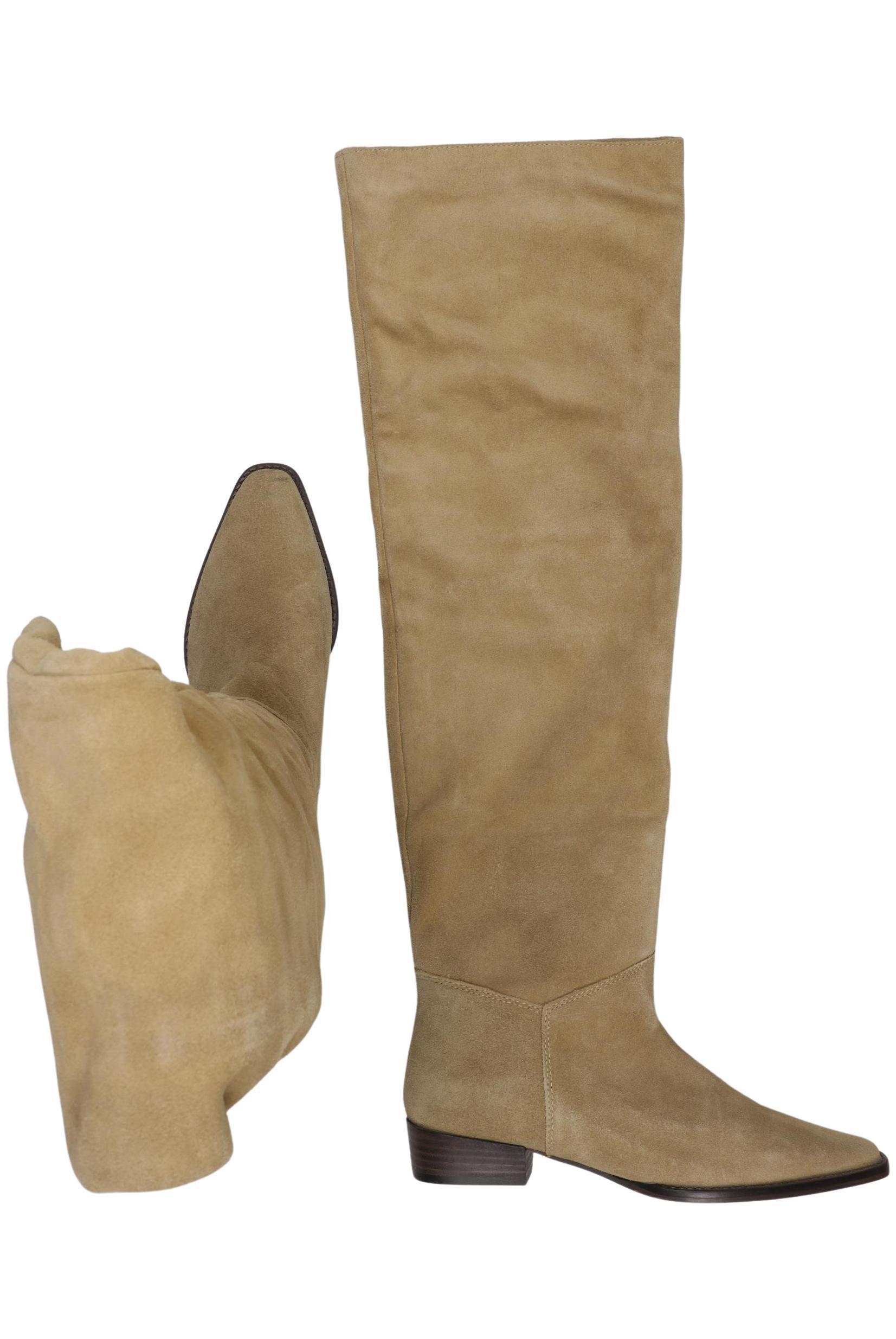 

Zara Damen Stiefel, beige, Gr. 36