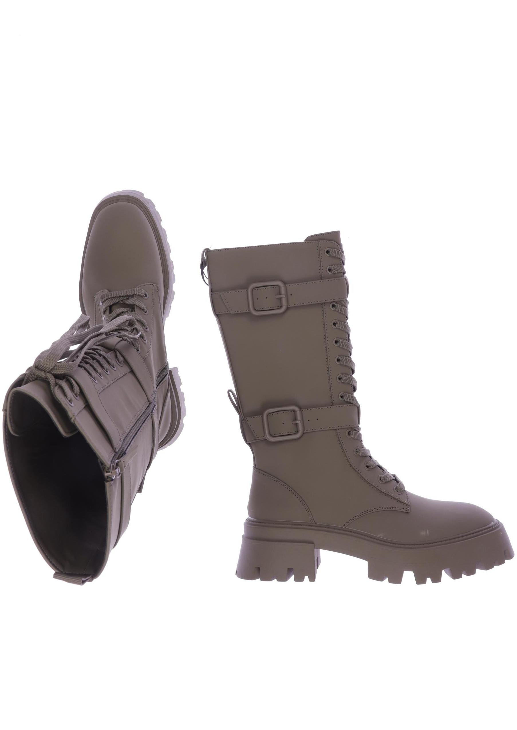 

Zara Damen Stiefel, grün, Gr. 40
