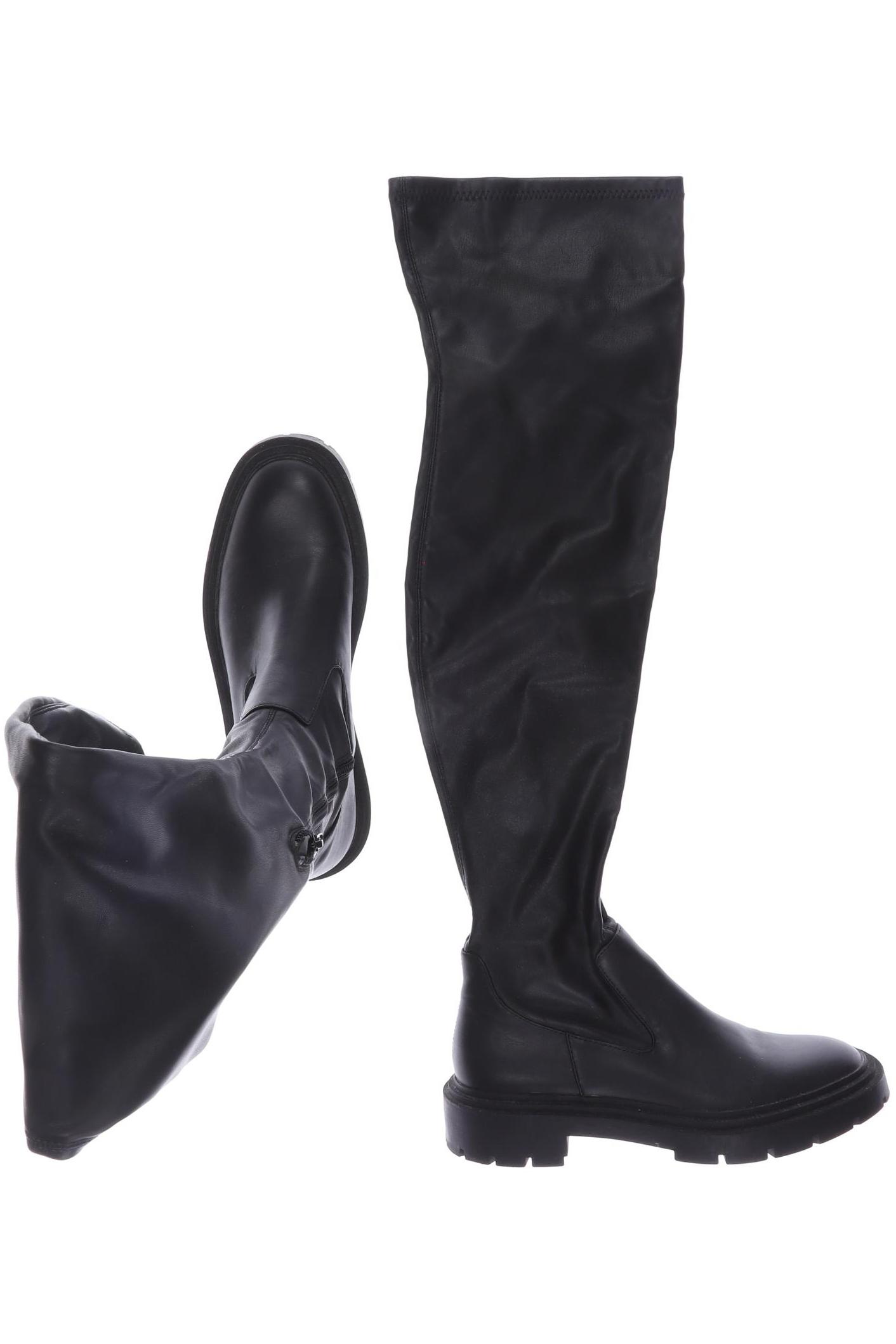 

ZARA Damen Stiefel, schwarz