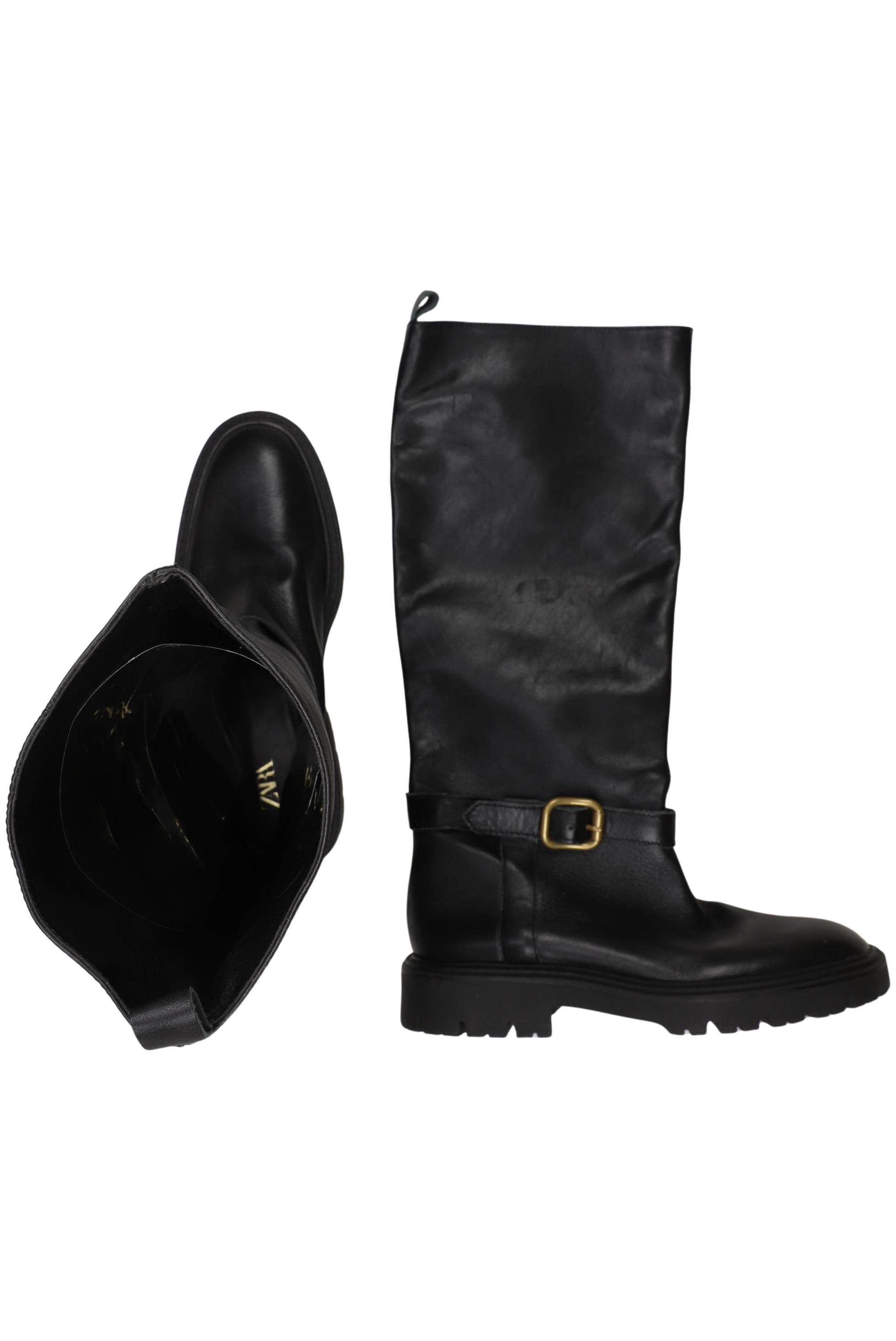 

Zara Damen Stiefel, schwarz, Gr. 40