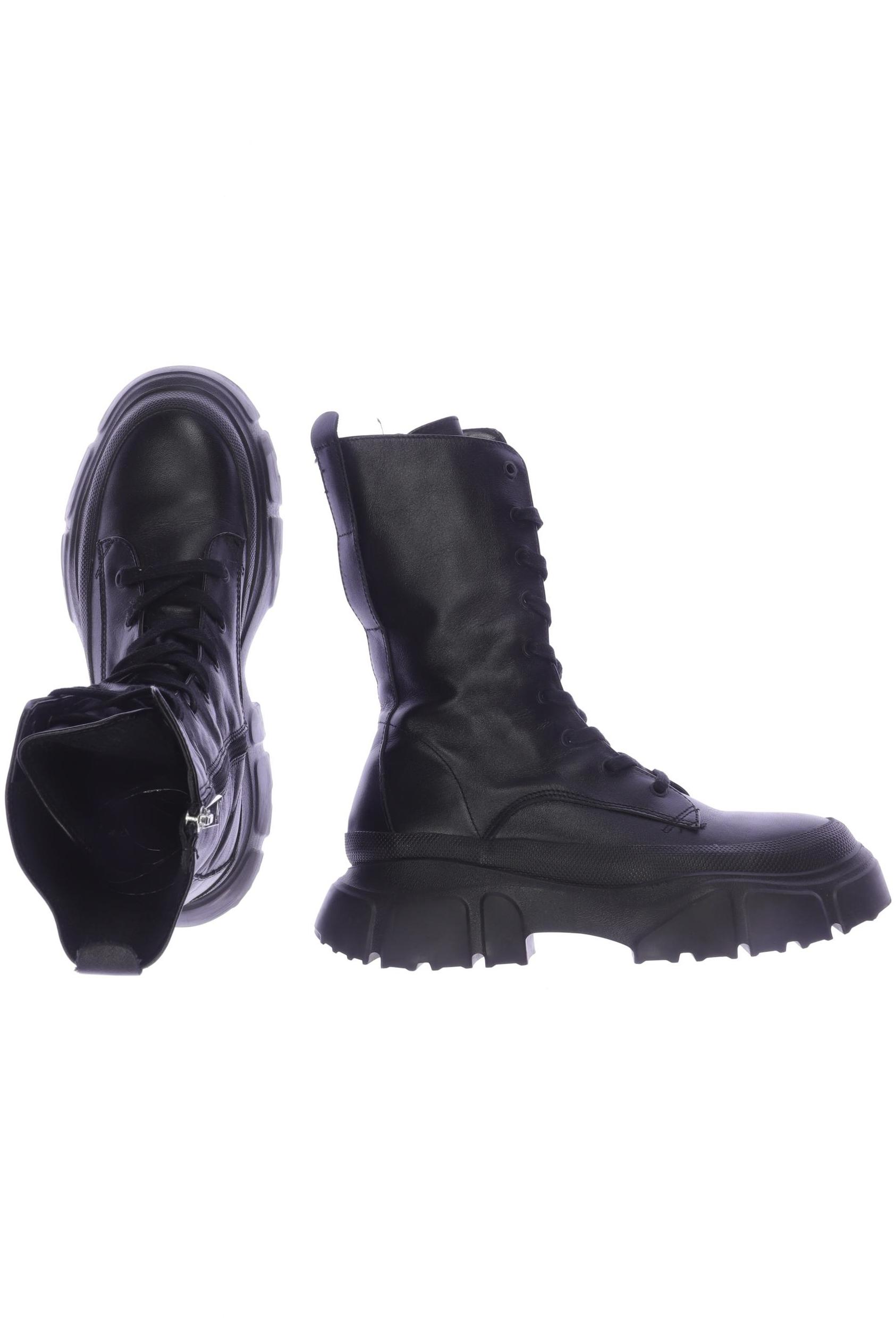 

ZARA Damen Stiefel, schwarz