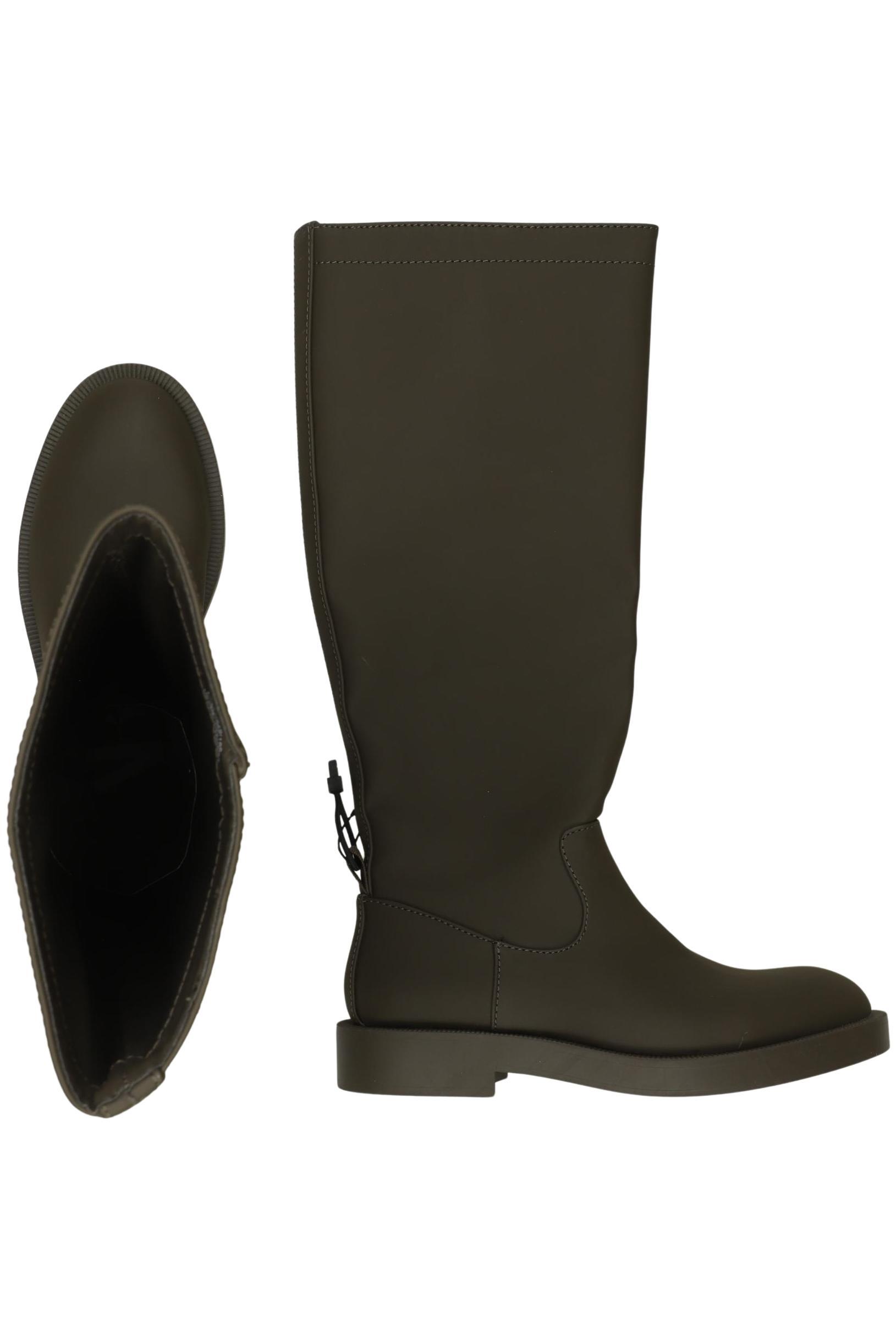 

Zara Damen Stiefel, grün, Gr. 38