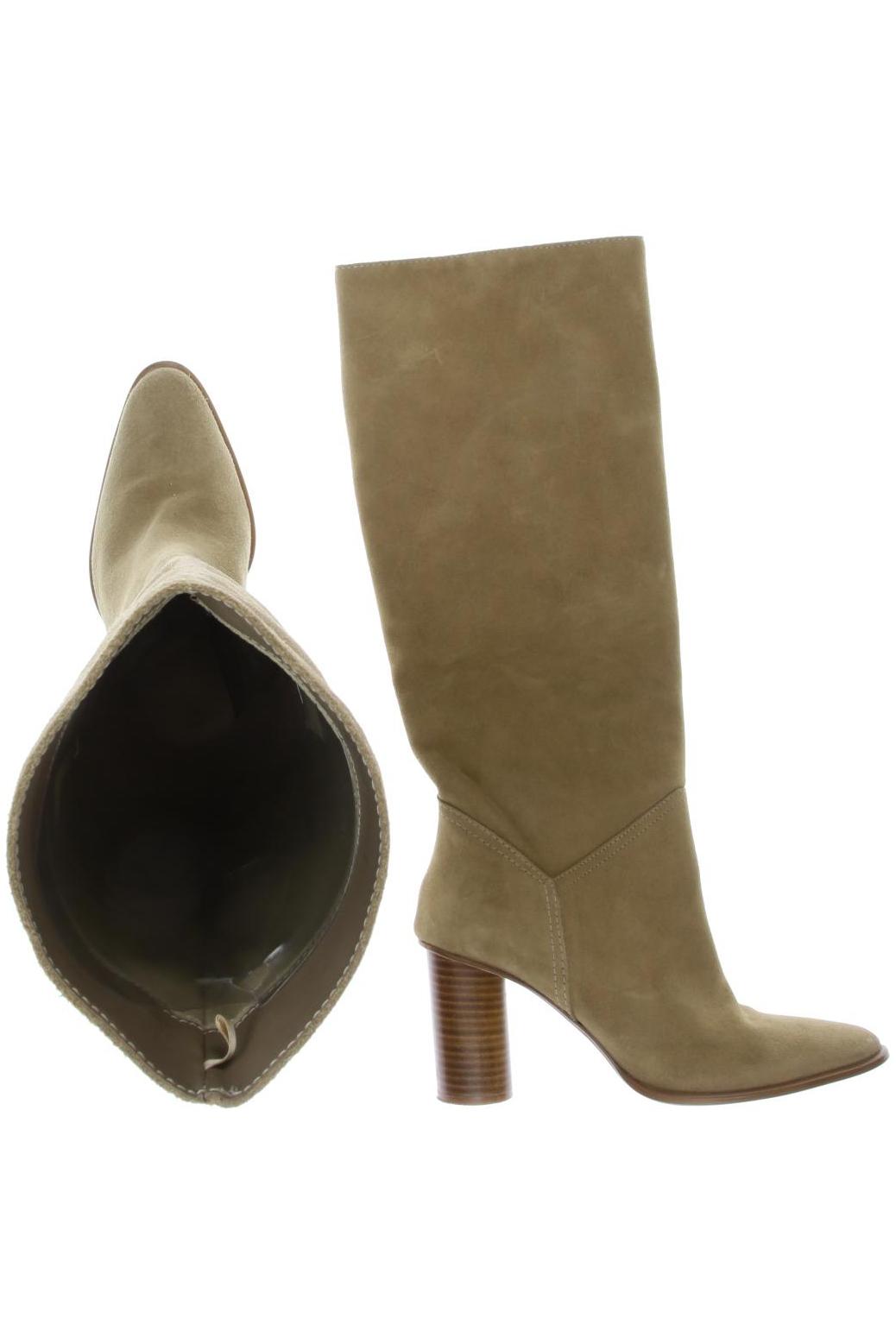 

Zara Damen Stiefel, beige, Gr. 39
