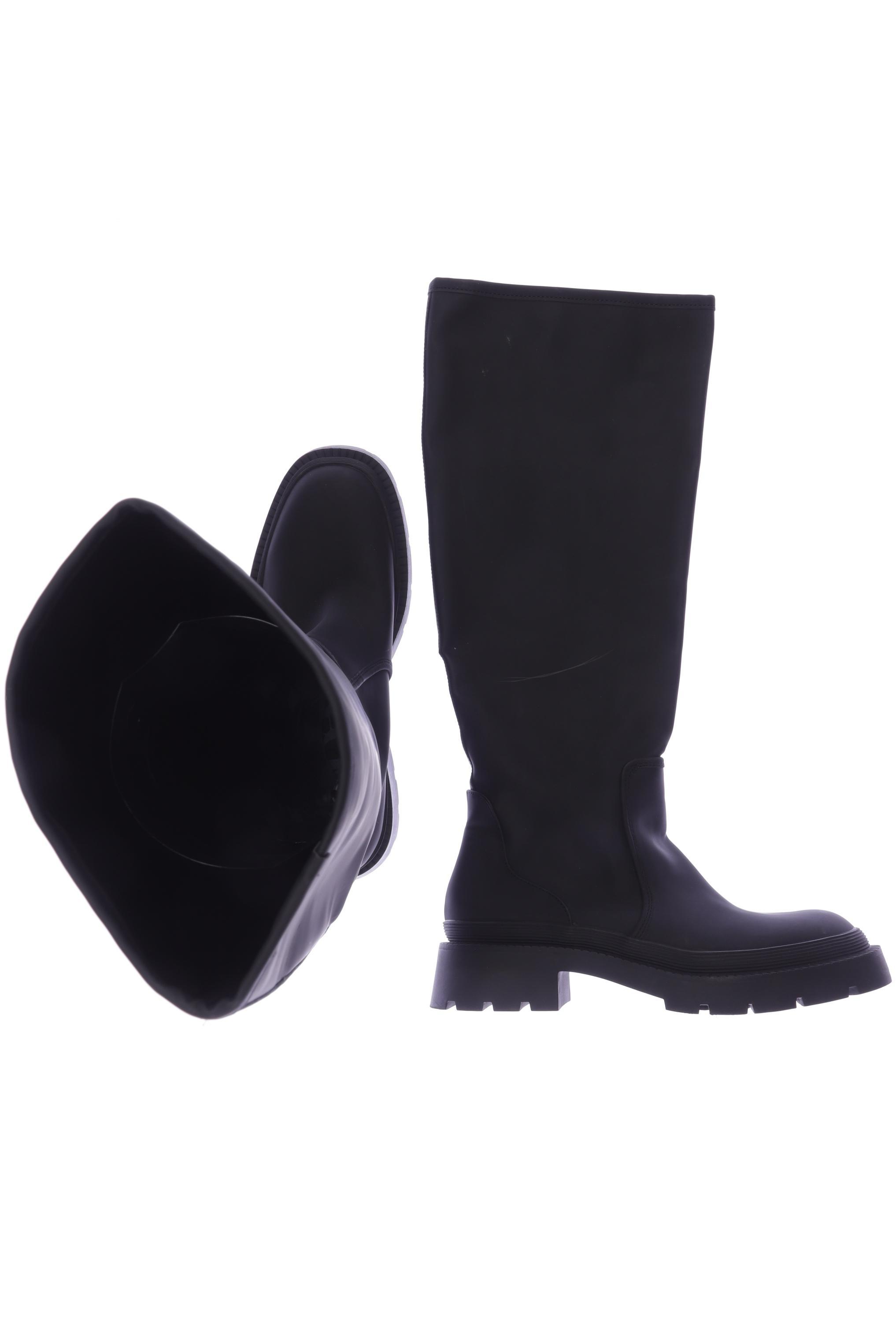 

ZARA Damen Stiefel, schwarz